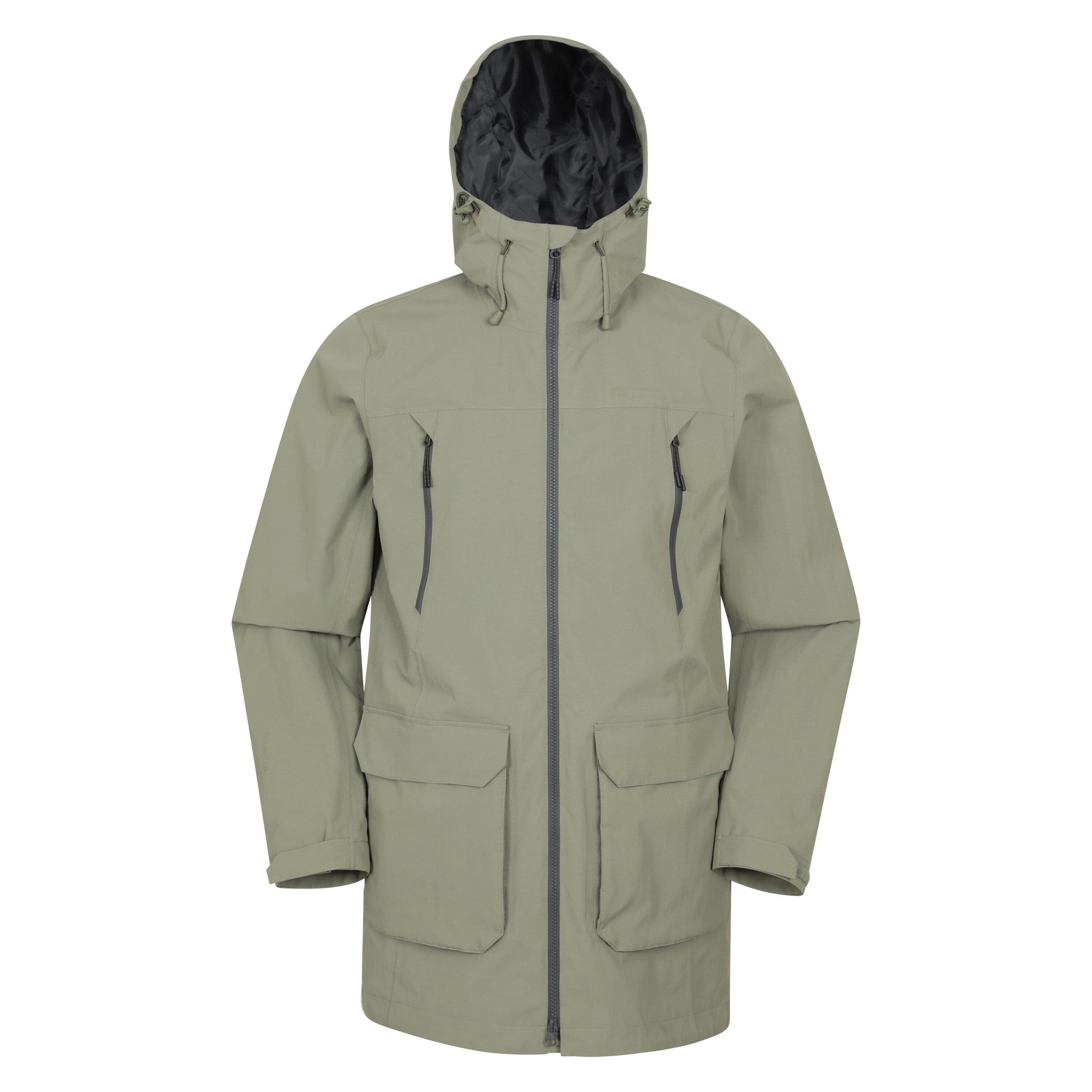 Mountain Warehouse Mens Hastings Long Waterproof Jacket