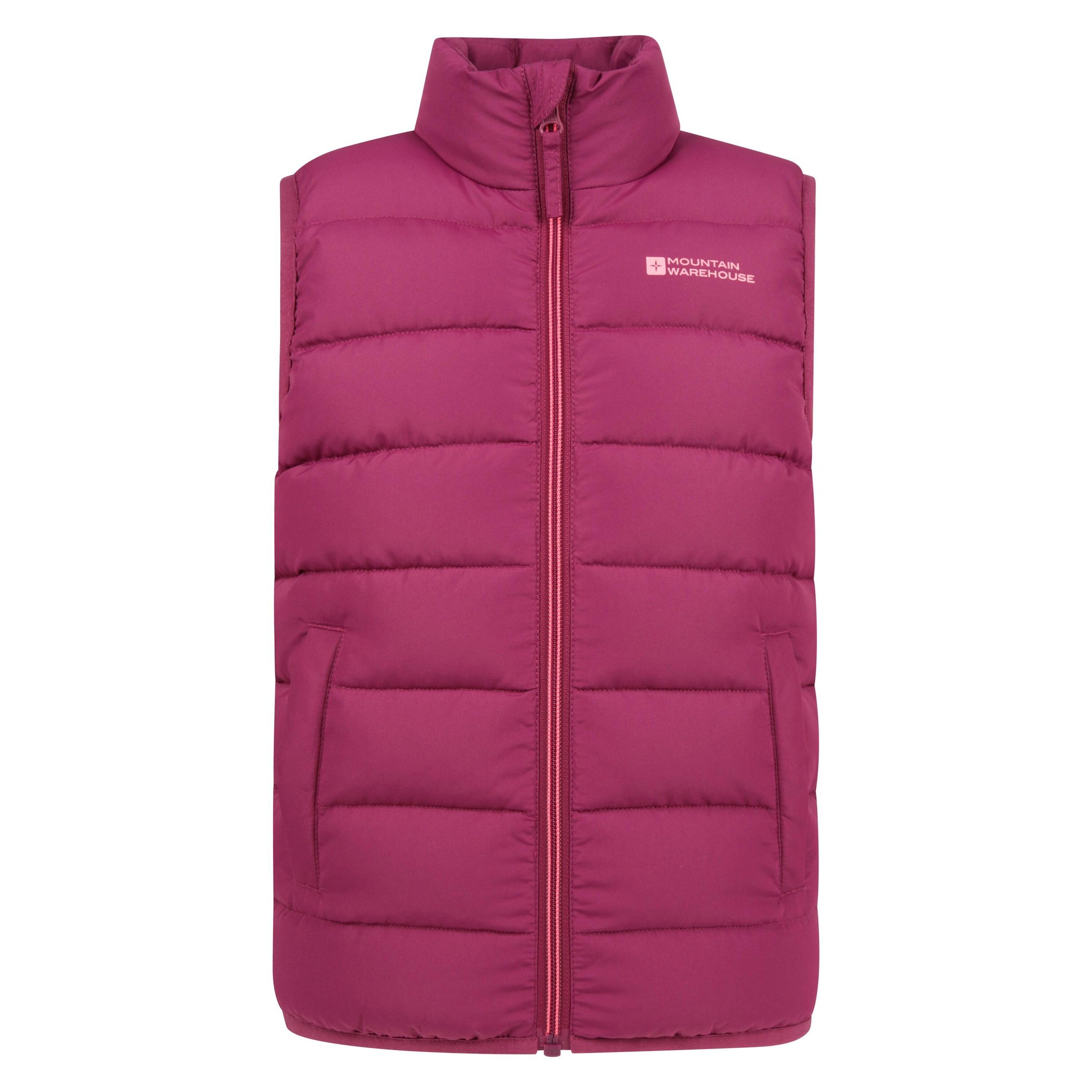 Mountain Warehouse Childrens/Kids Rocko Plain Padded Gilet