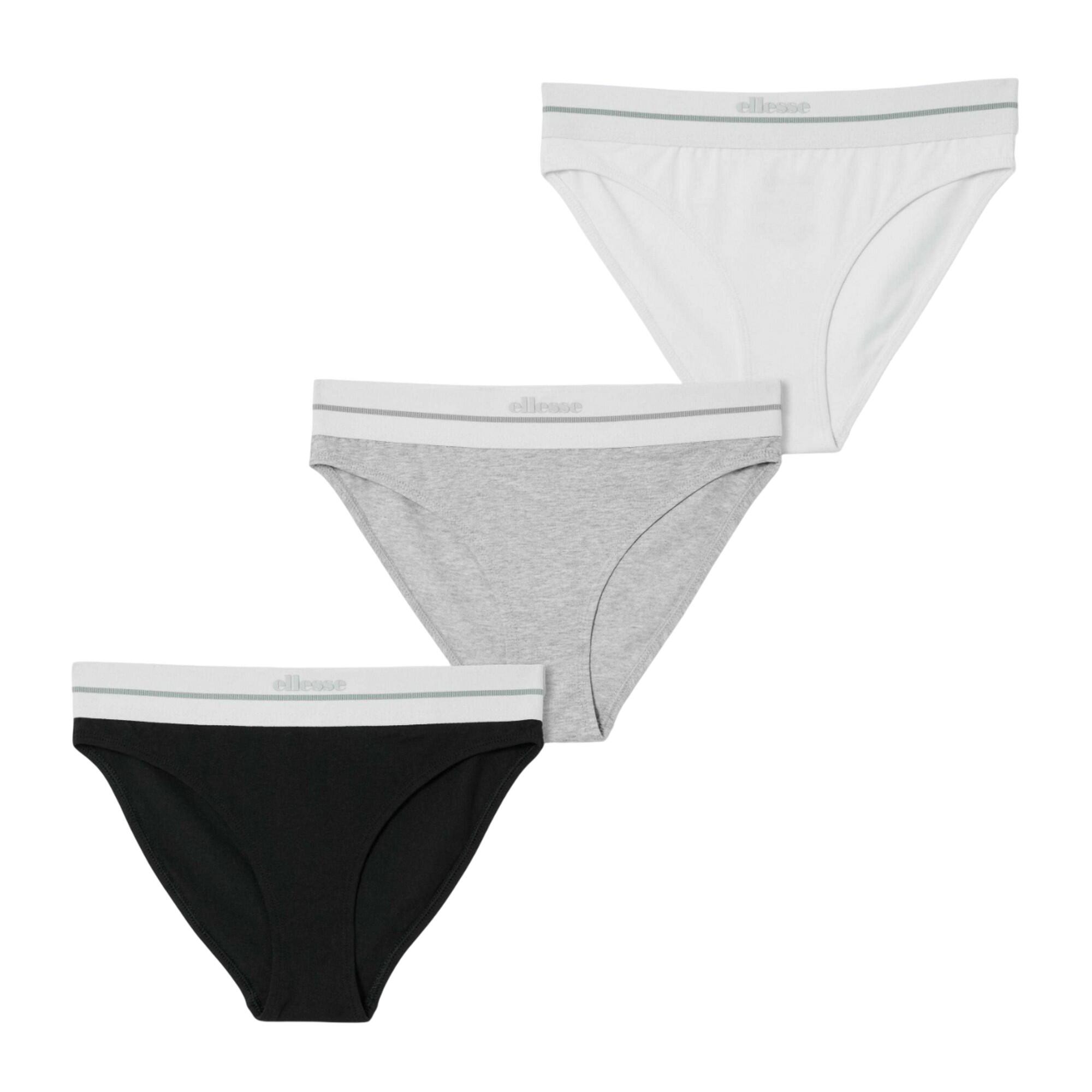 Ellesse Womens/Ladies Solofra Briefs (Pack of 3)