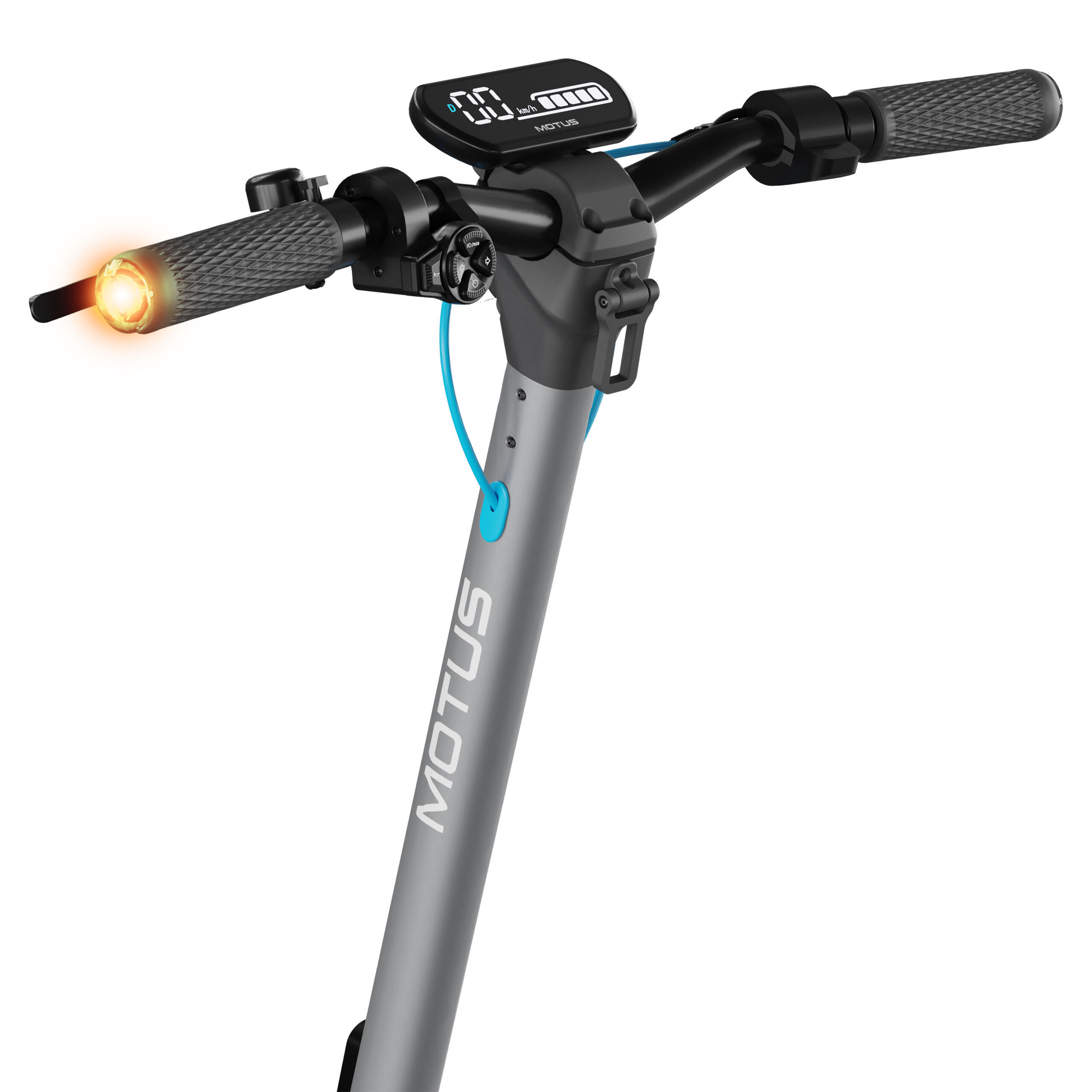 Monopattino elettrico Motus Scooty 10 Pro 600W 15Ah 70km NFC sospensione LED 6/7