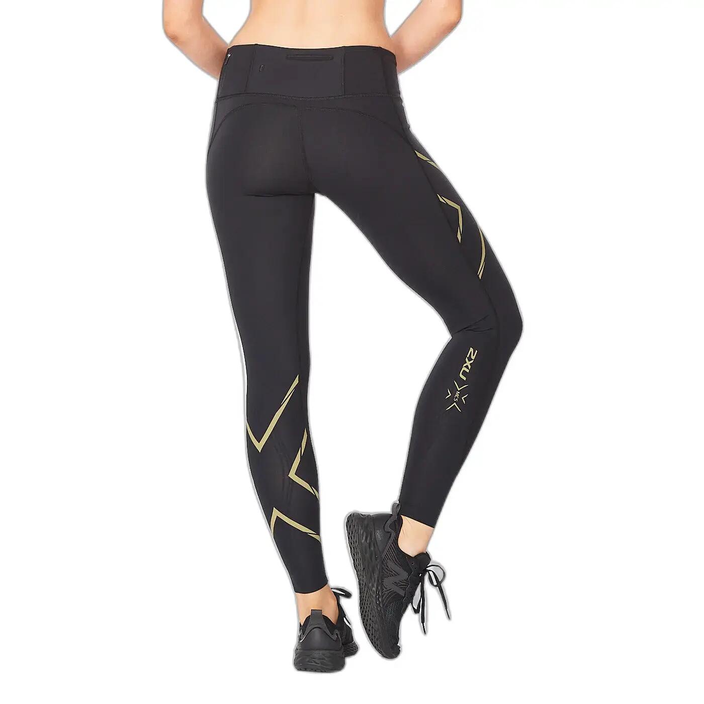 Legging de compression taille moyenne femme 2XU Light Speed 3/5