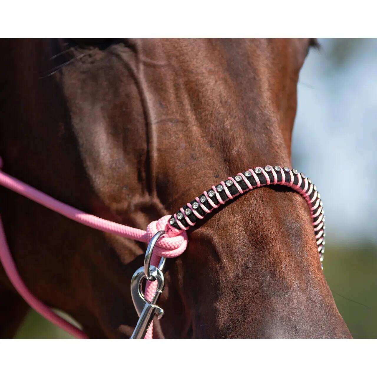 QHP Touwhalster & Neckrope Liberty - Flamingo Pink (Full) (Full) 4/7