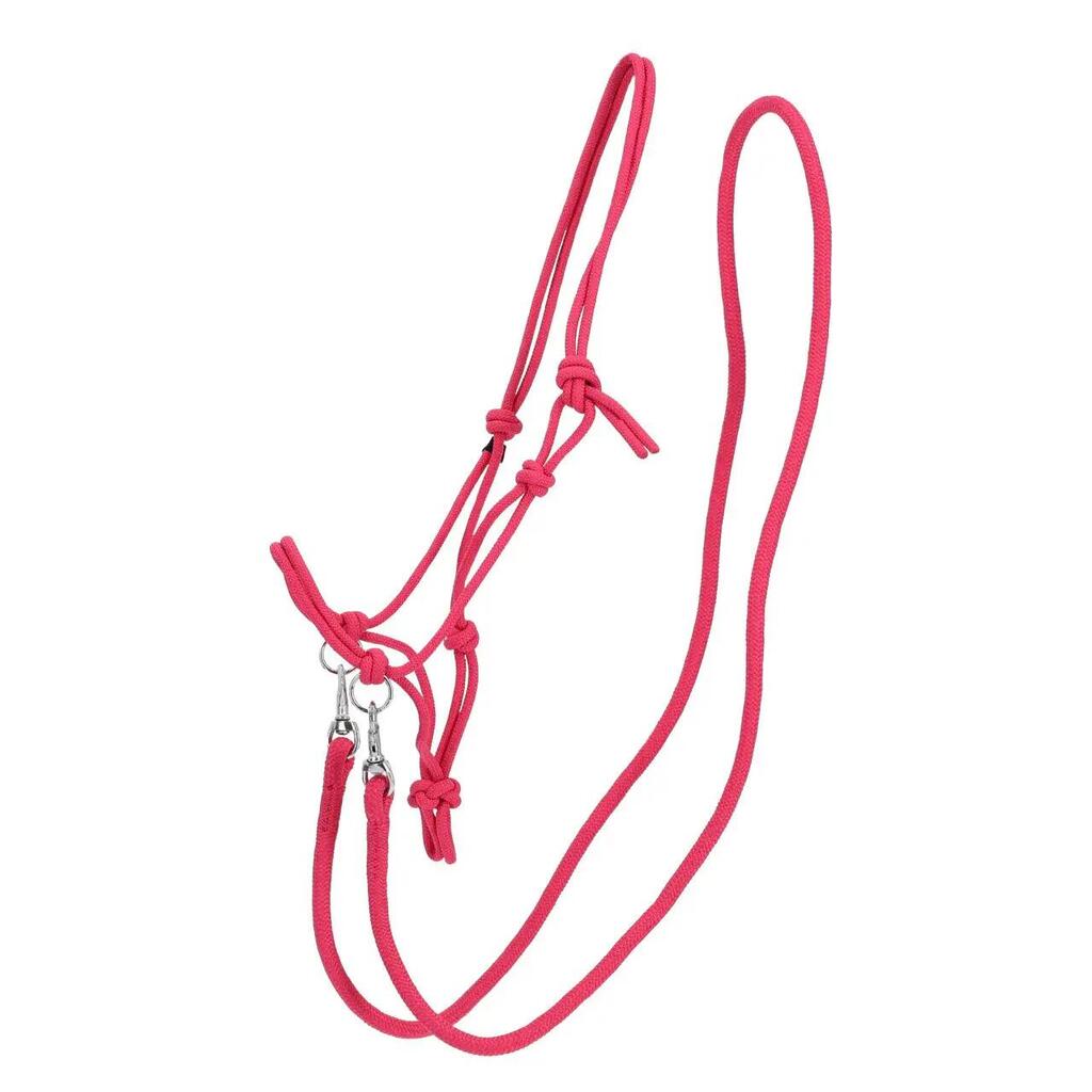 Rope halter with reins Q-essentials Color