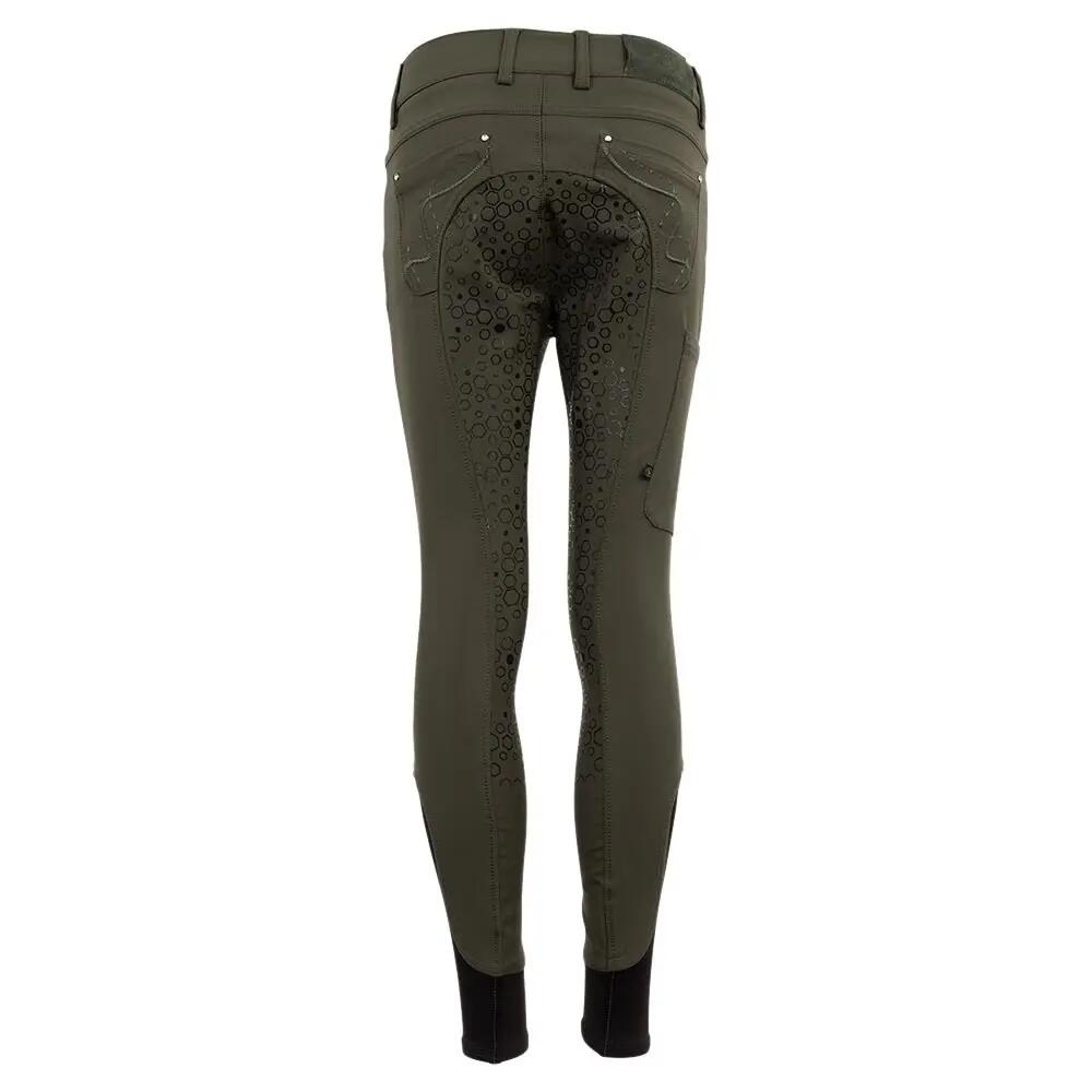 Pantalones de equitación de agarre total para niños BR Equitation Marissa 2/4