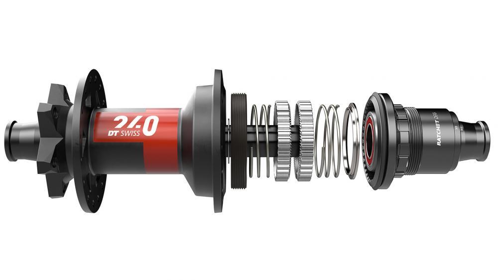 Achternaaf DT Swiss 240 MTB DB DEG 90 157/12mm TA B+, IS 6-b, 28L, SRAM XD MTB 2/3
