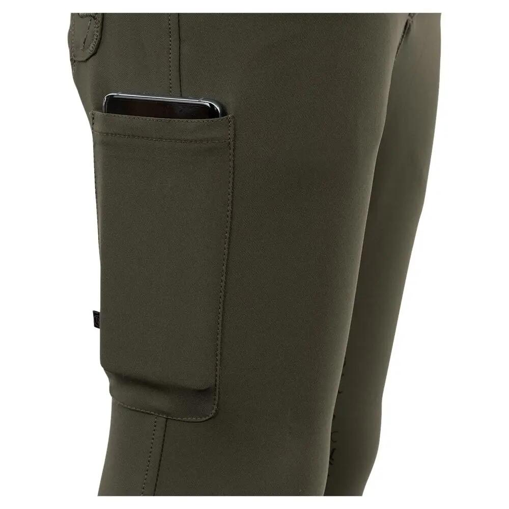 Pantalones de equitación de agarre total para niños BR Equitation Marissa 4/4