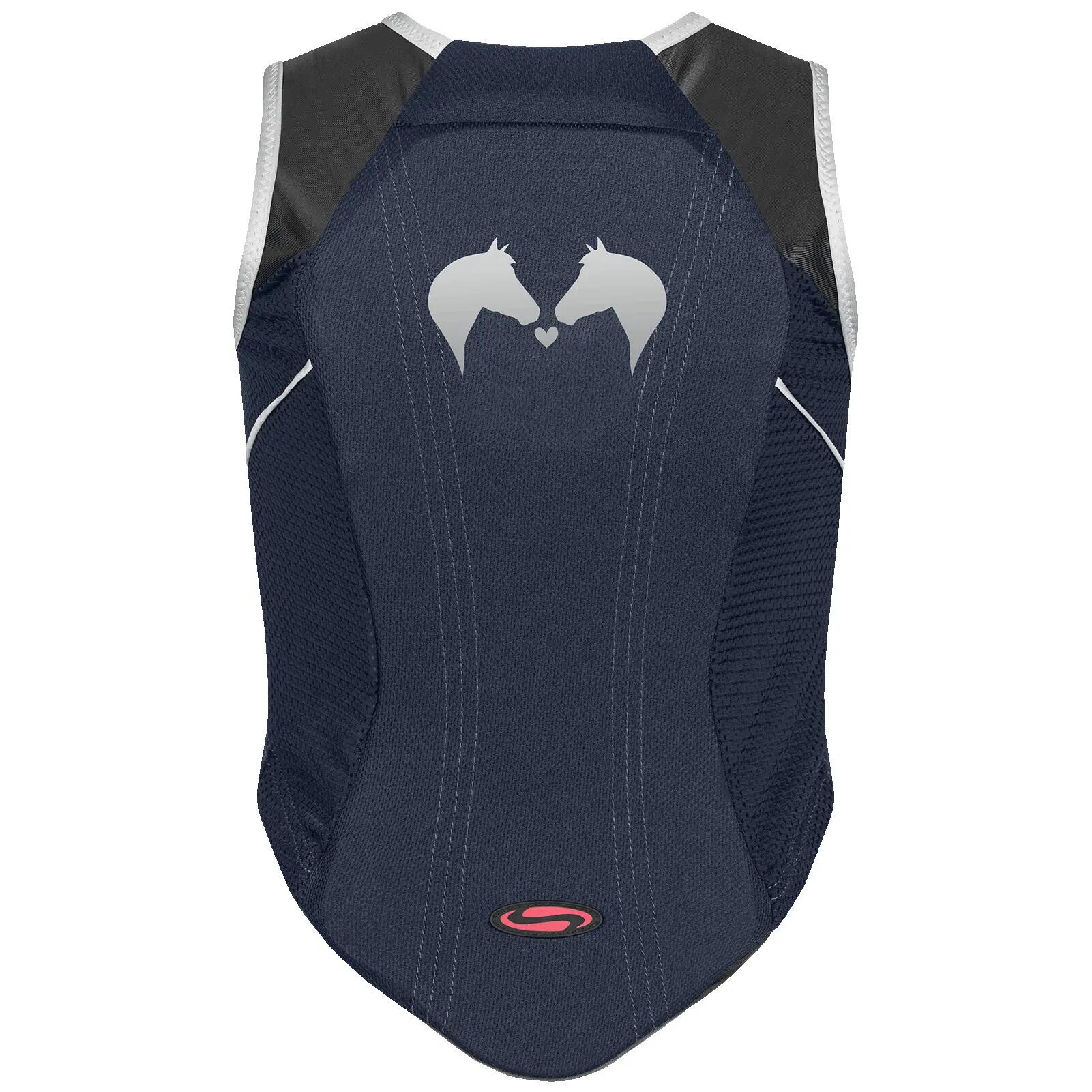 Protetor dorsal de equitação flexível para criança Swing P06 Lucky 4/4