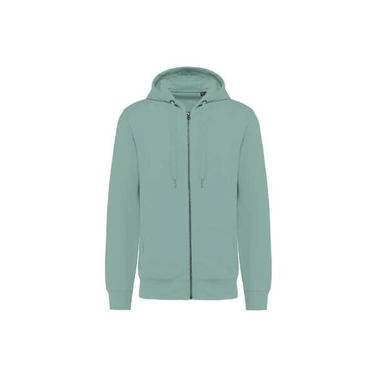 Sweatshirt à capuche écoresponsable zippé Kariban French Terry