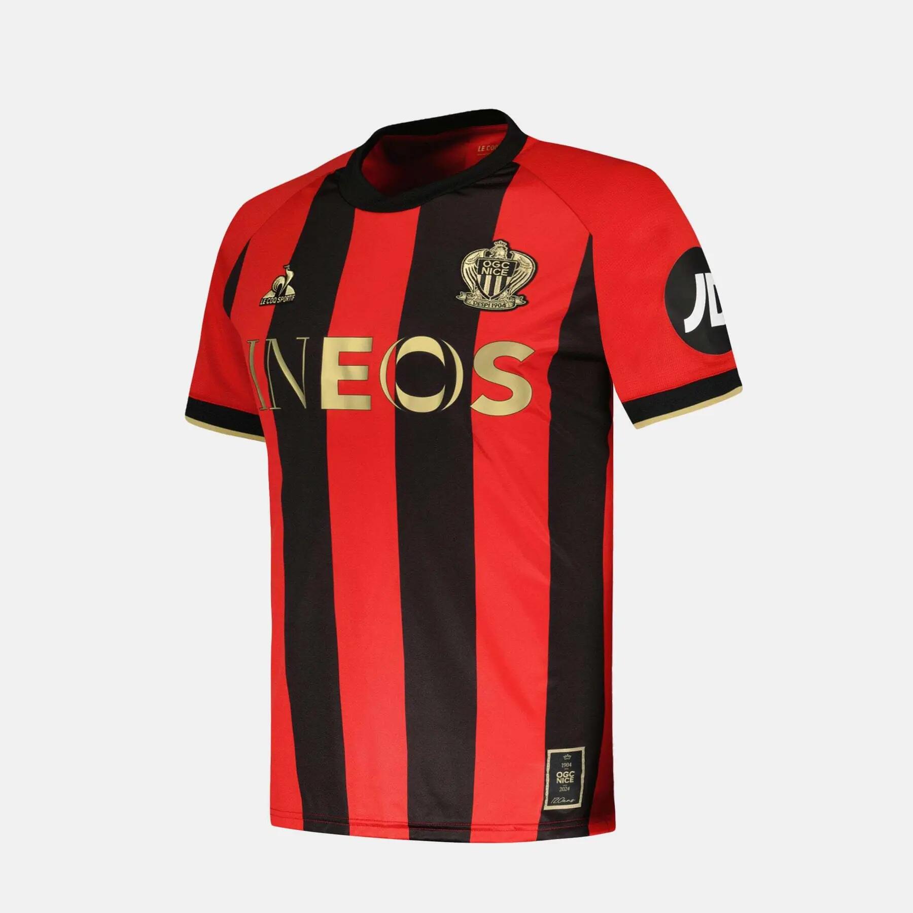 Camiseta 1ª Equipación OGC Nice 2024/2025 4/7
