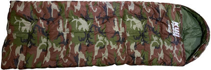 Schlafsack PILOT 2 Decke mit Kopfstütze Camouflage