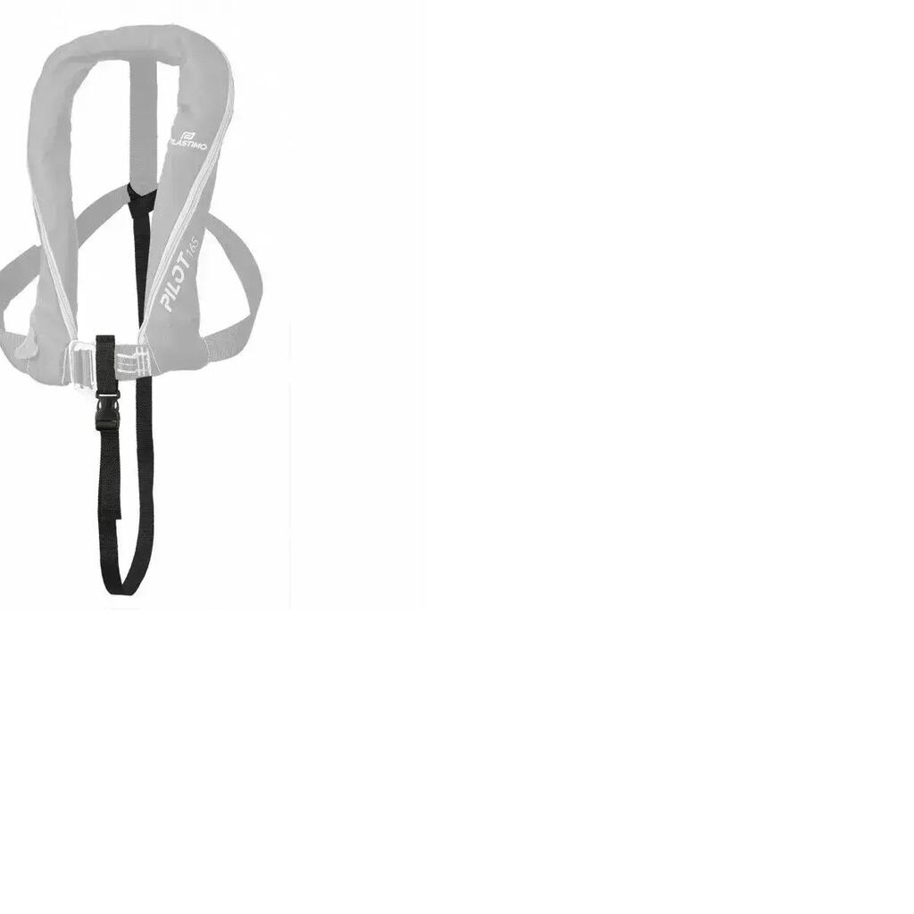 Single crotch strap for life jackets