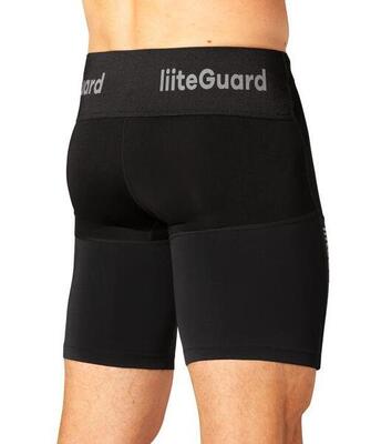 Liiteguard glu-tech compressieshort heren - zwart, m