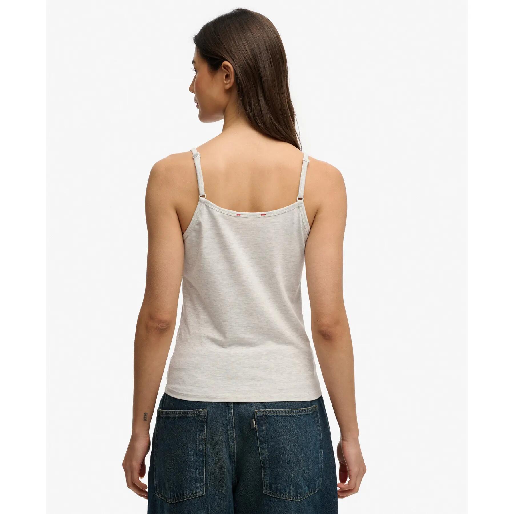 V-hals tanktop voor dames Superdry Athletic Essentials 3/5
