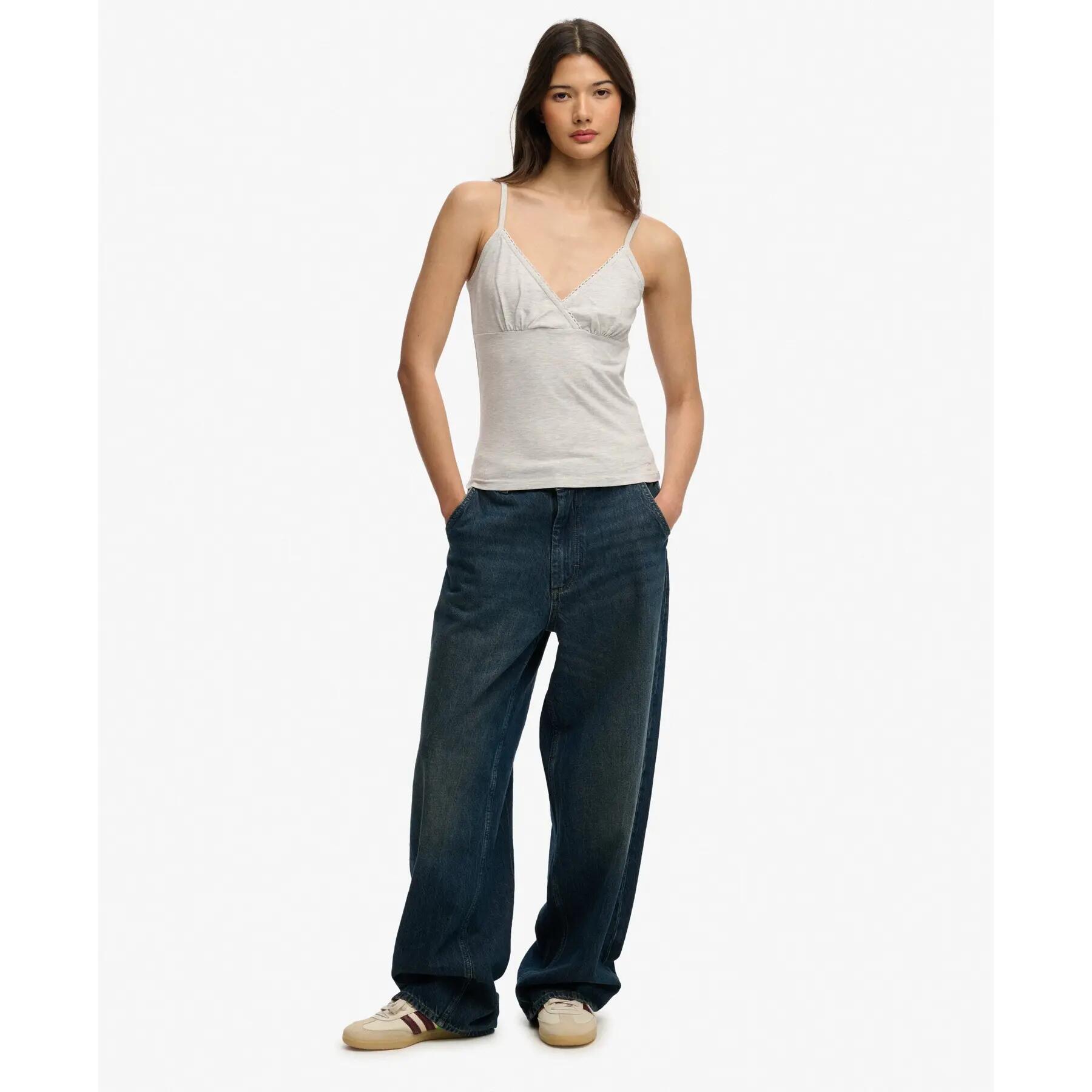 V-hals tanktop voor dames Superdry Athletic Essentials 2/5