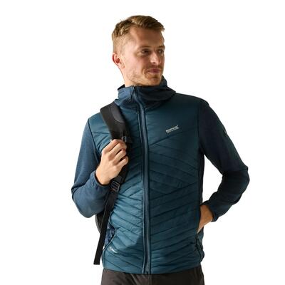 Heren andreson marl hybride jas (nachtelijke hemel)