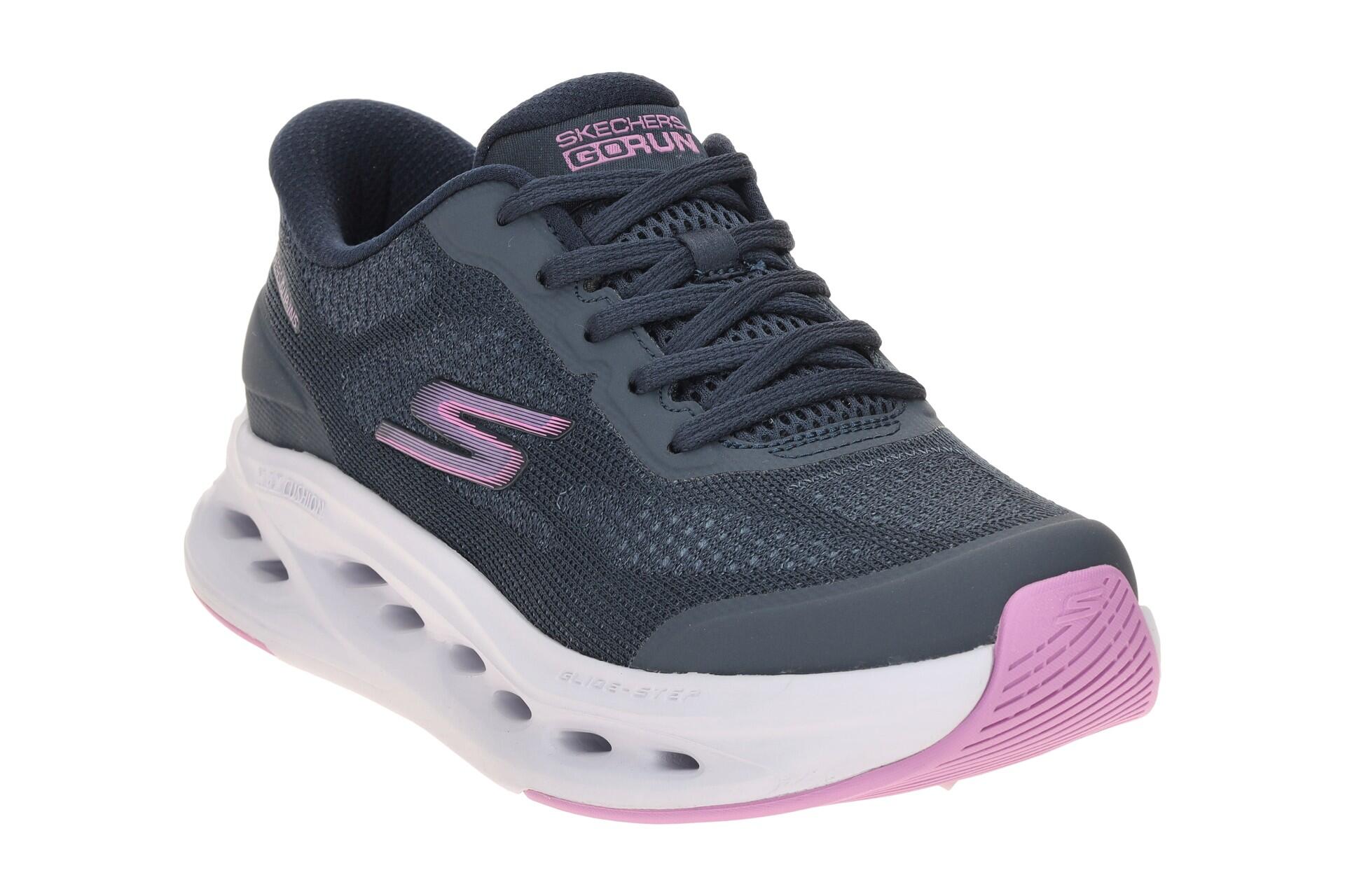 Skechers MAX CUSHIONING Schuhe blau Damen Glide-Step 129403 3/7