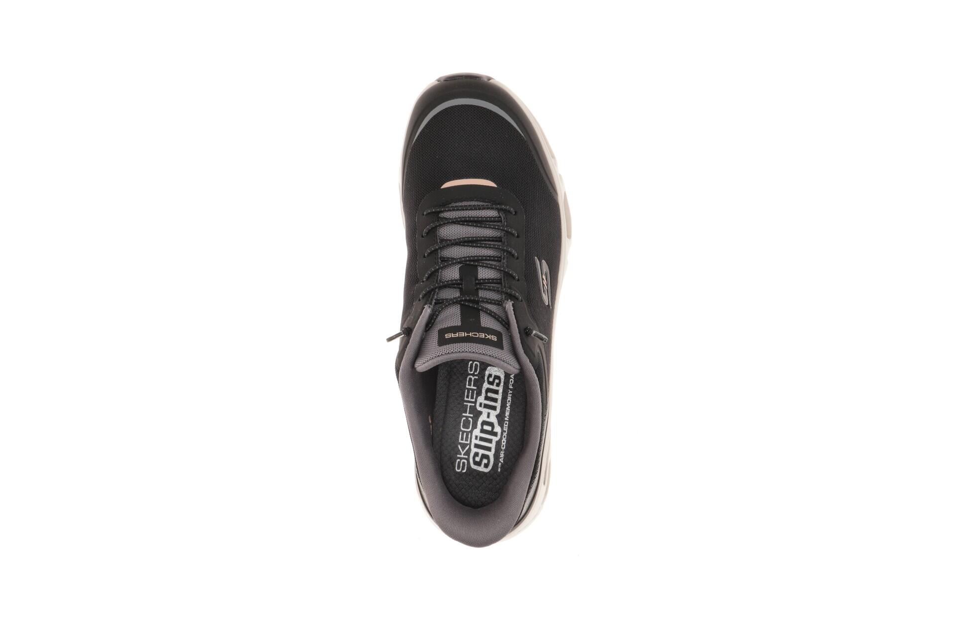 Skechers Glide Step Schuhe schwarz beige Damen SLIP INS 104616 6/7