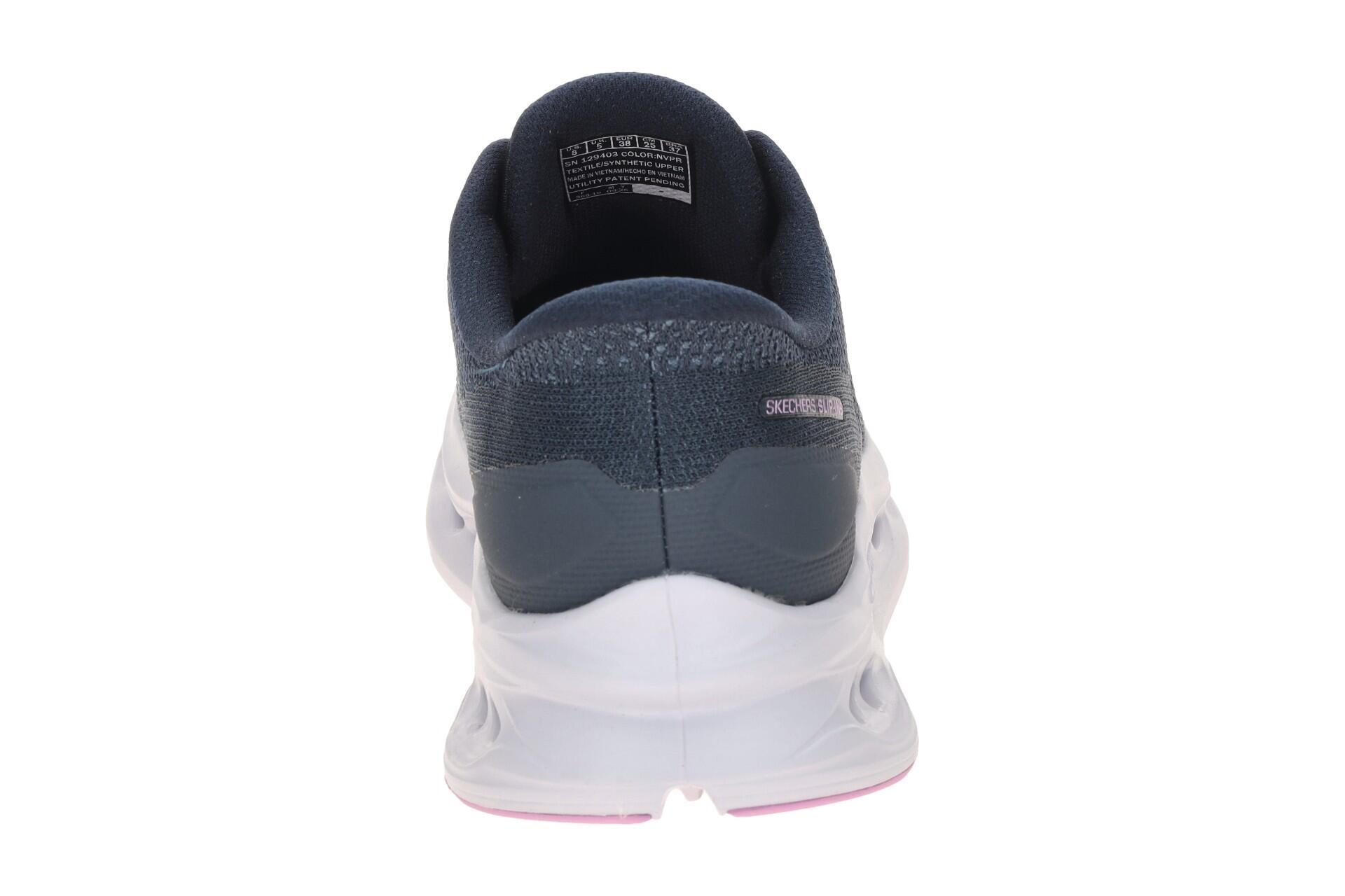 Skechers MAX CUSHIONING Schuhe blau Damen Glide-Step 129403 5/7