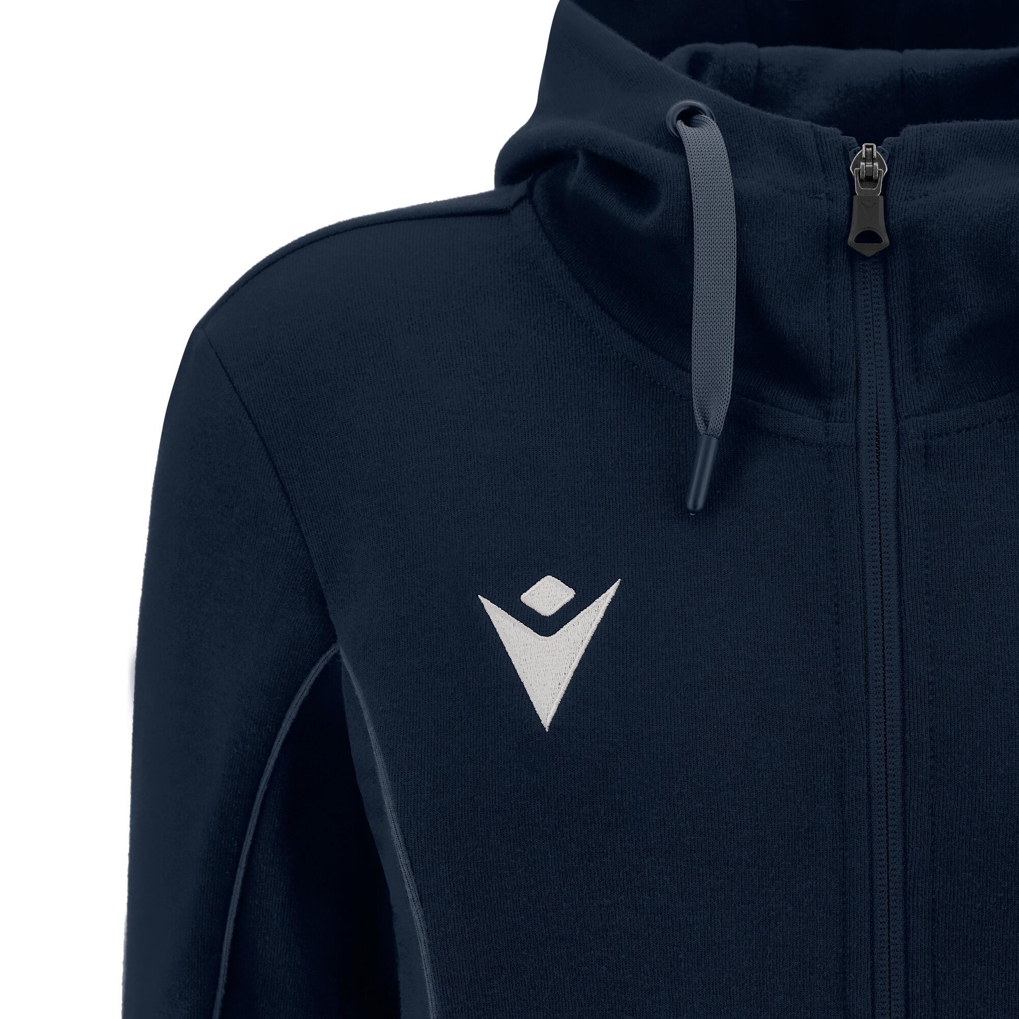 Sweatshirt à capuche full zip Macron Stage ECO 3/4