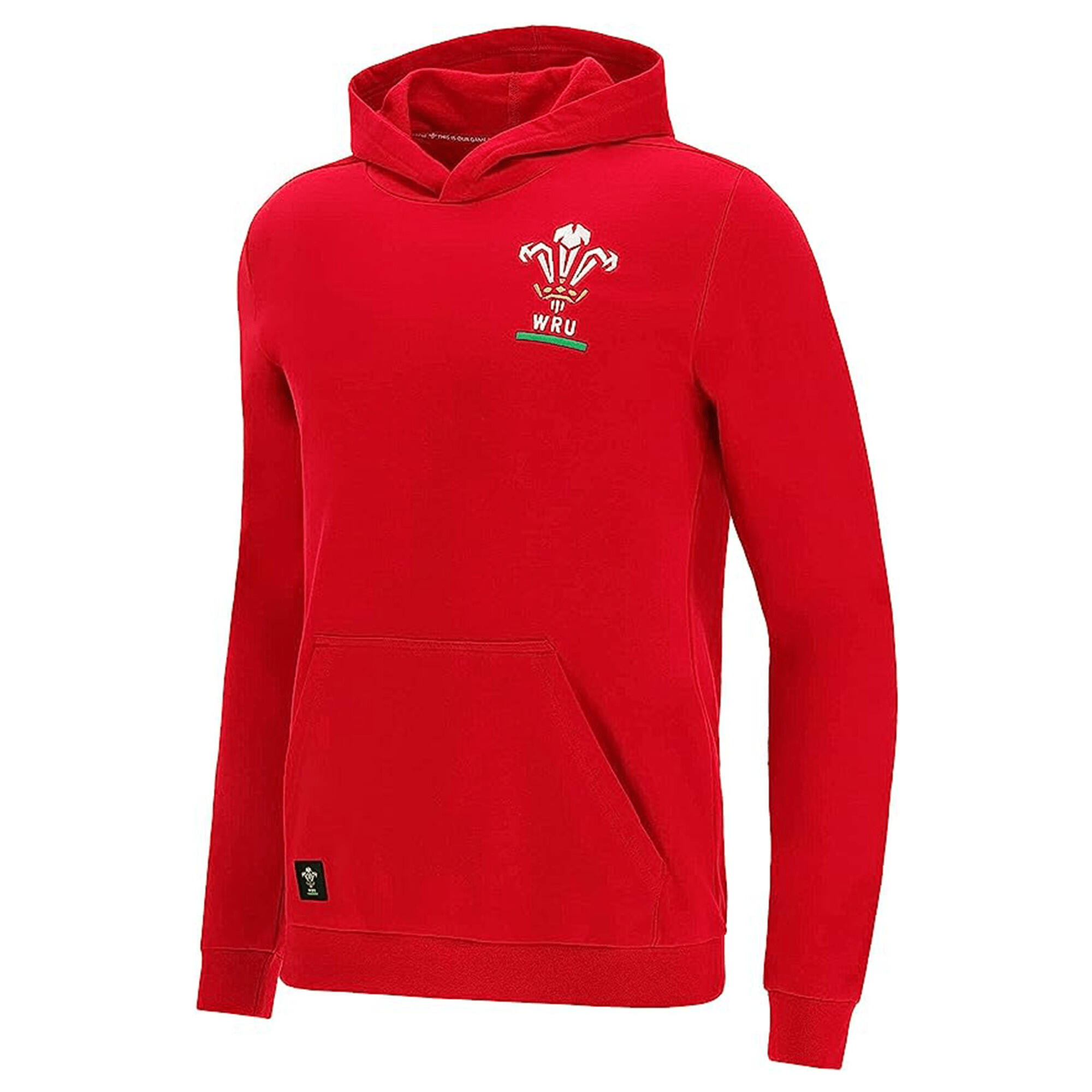 Sweatshirt à capuche Pays de Galles Rugby XV Merch CA Groc 2/4