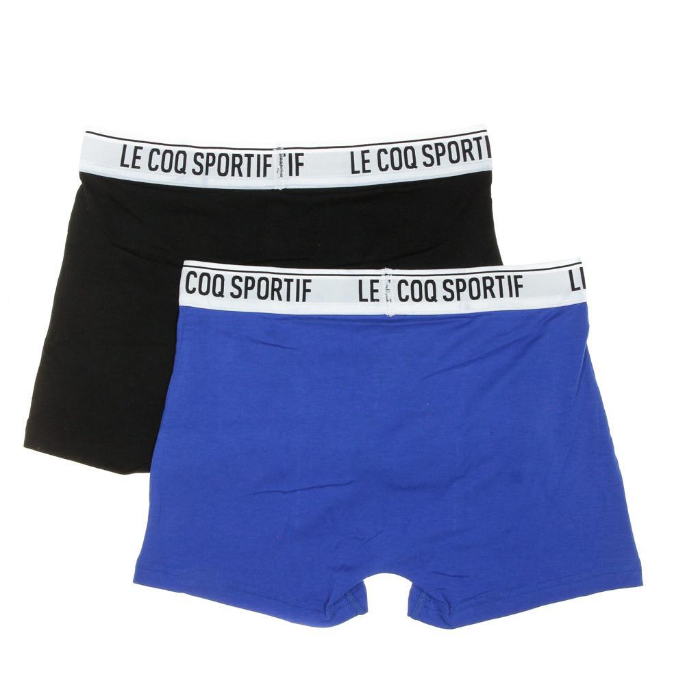 Pack 2 Bóxers Le Coq Sportif Camuset para Hombre - Azul/Negro 2/2