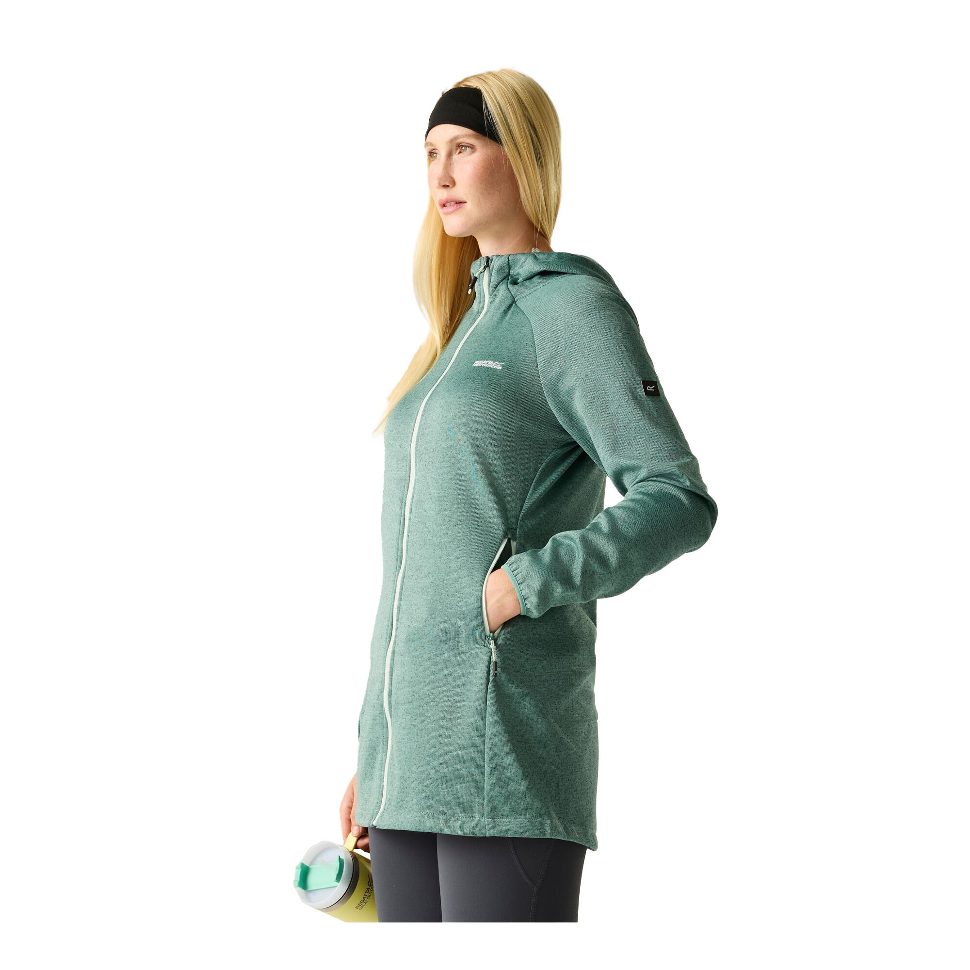 Dames Bloomfield Fleece Jas (Perkament) 4/5