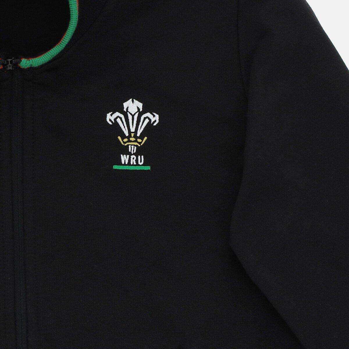 Sweatshirt full zip Kind Pays de Galles Rugby XV WRC Merch CA LF 3/3