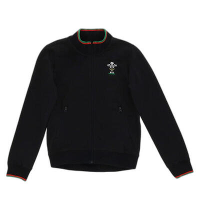 Sweater met volledige rits voor kinderen pays de galles rugby xv wrc merch ca lf