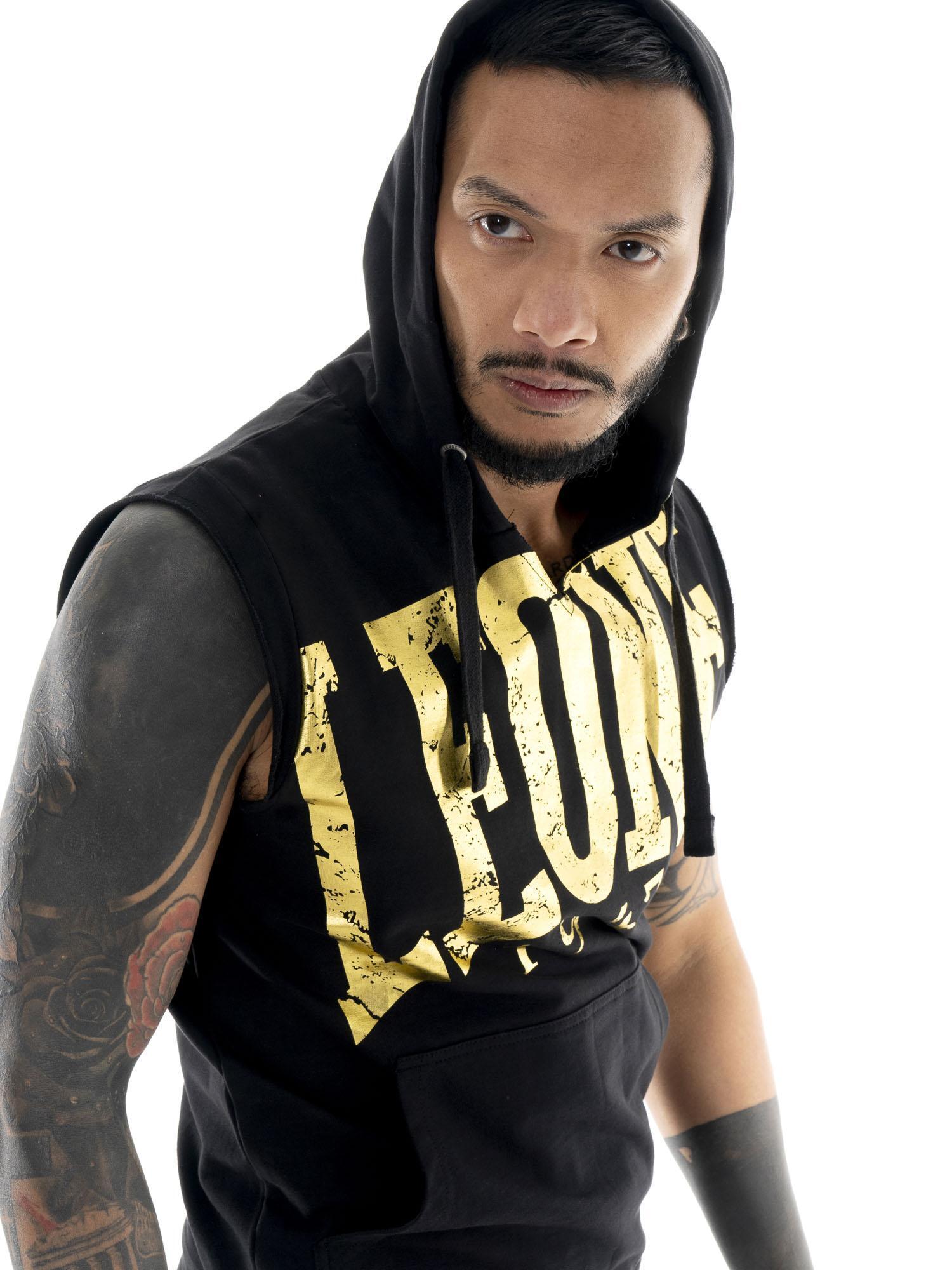 Sudadera sin mangas hombre Leone 1947 Apparel Boxing Legend capucha 5/5