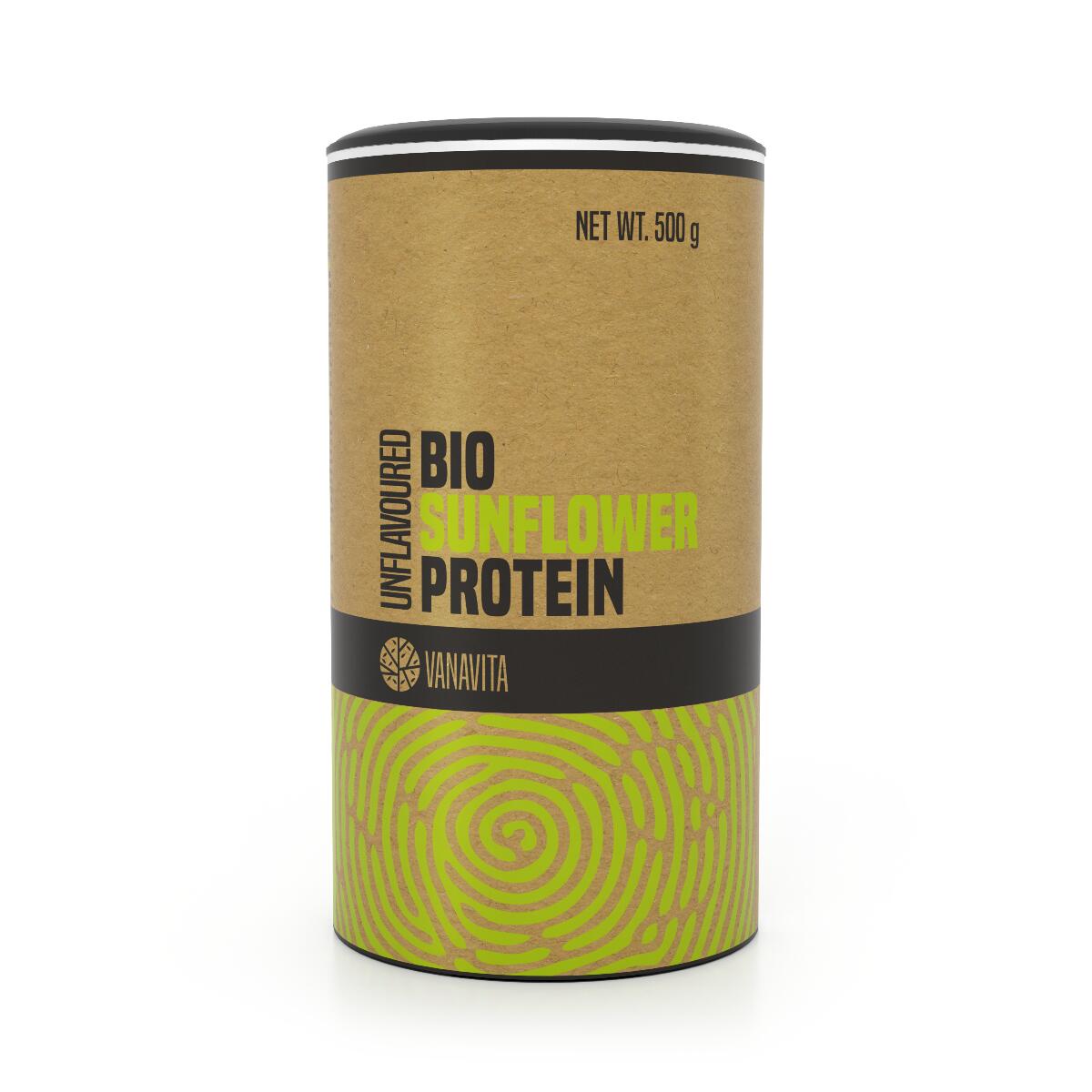 Białko słonecznikowe BIO proszek wegańskie 500 g
