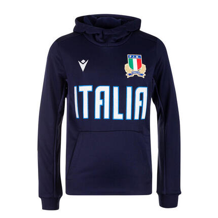 Sweatshirt à capuche enfant Italie Rugby Travel 2022/23