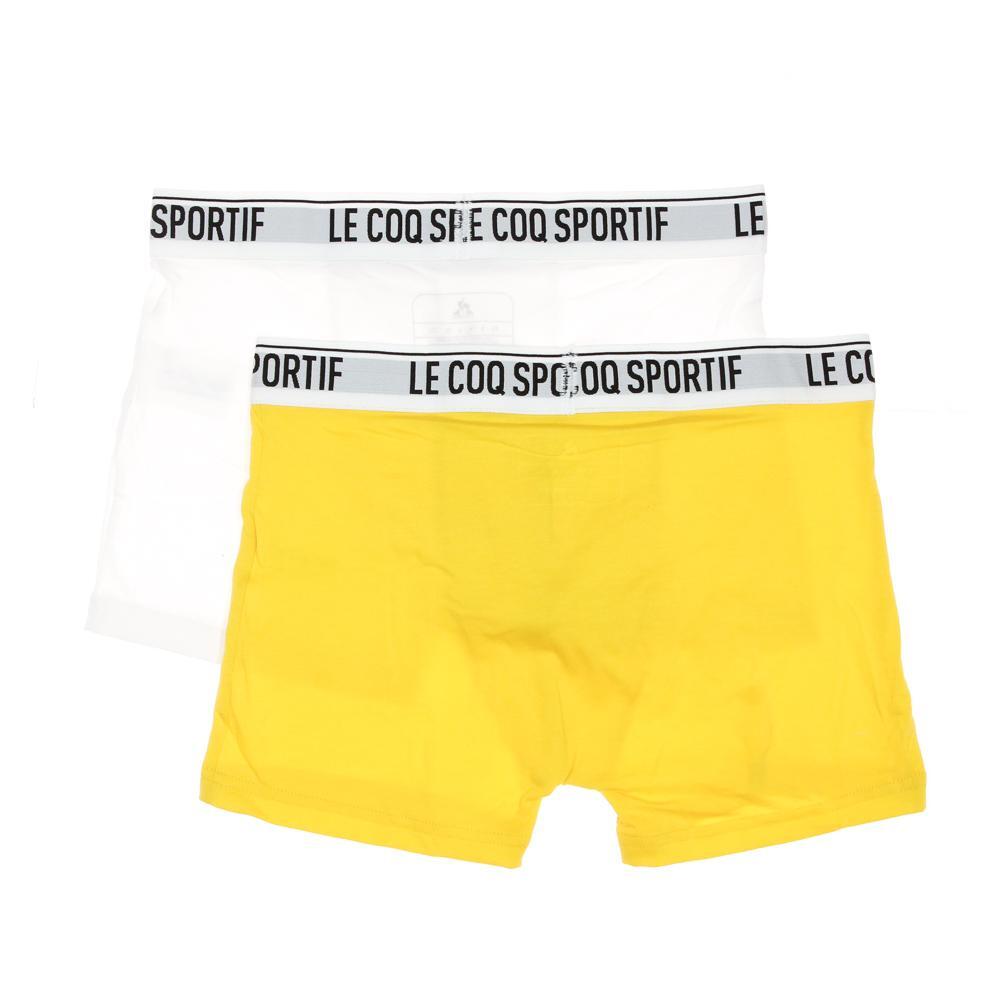 Le Coq Sportif Camuset Sport Boxershorts Doppelpack Blau/Weiß für Herren 2/2