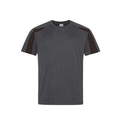 T-shirt met contrasten just cool