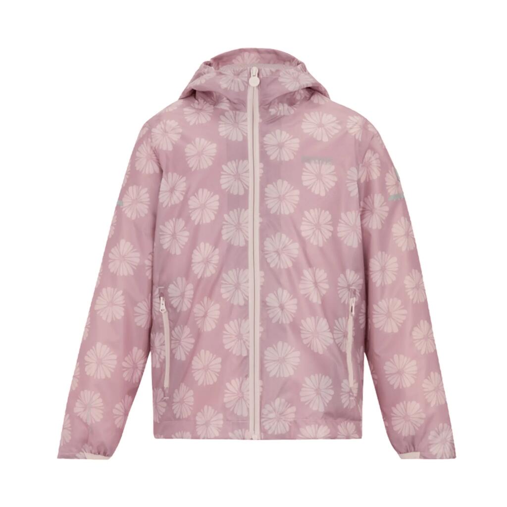 Childrens/Kids Lever II Camo Waterproof Jacket (Powder Lilac/Pink Haze)