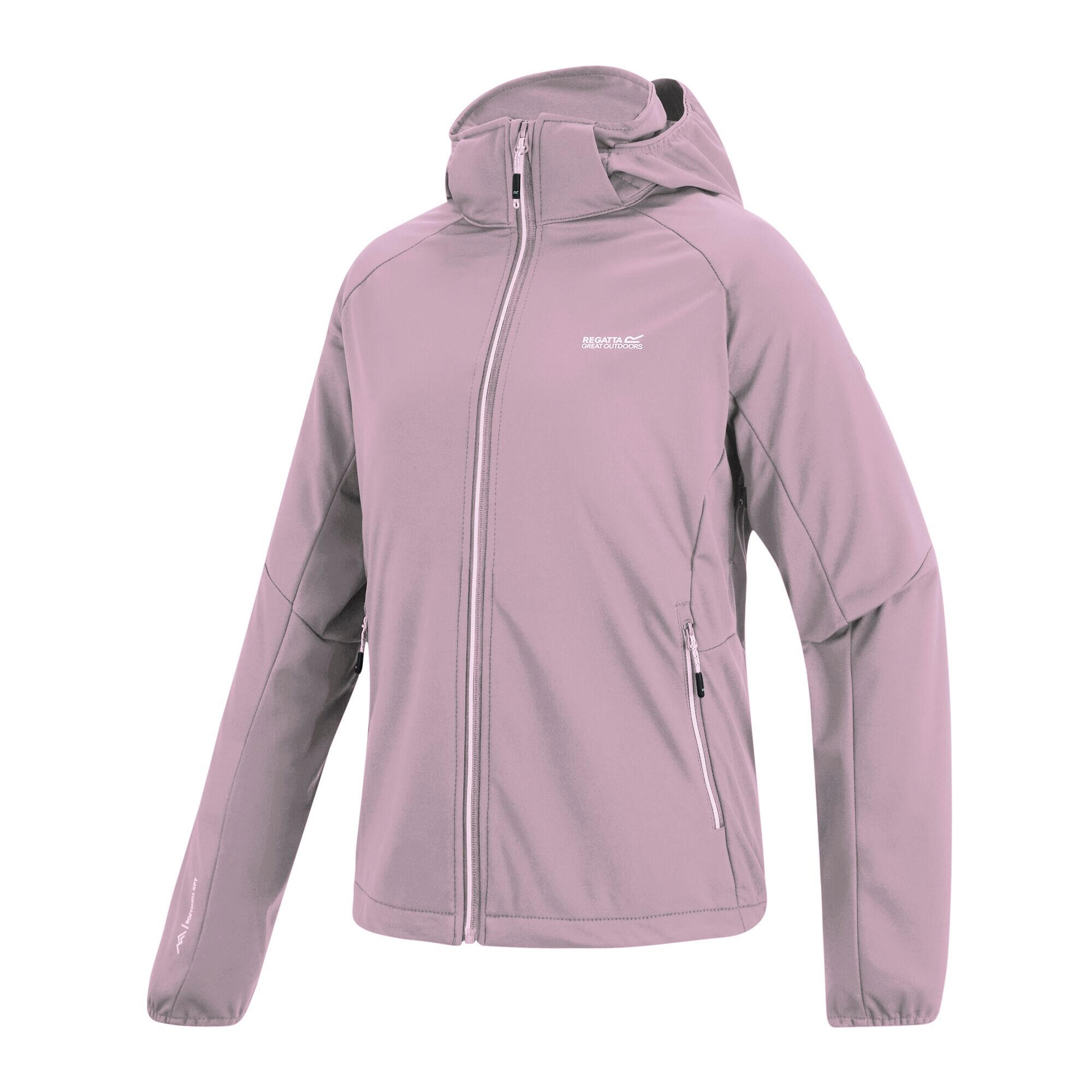Chaqueta Softshell Bourda para Mujer Polvo Lila 3/5