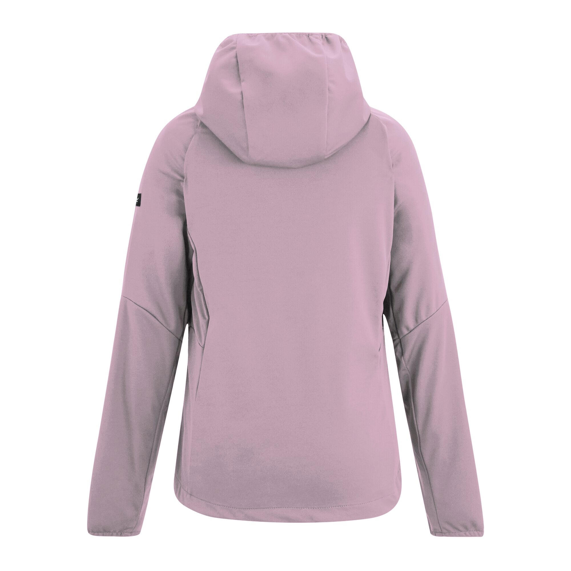 Chaqueta Softshell Bourda para Mujer Polvo Lila 2/5