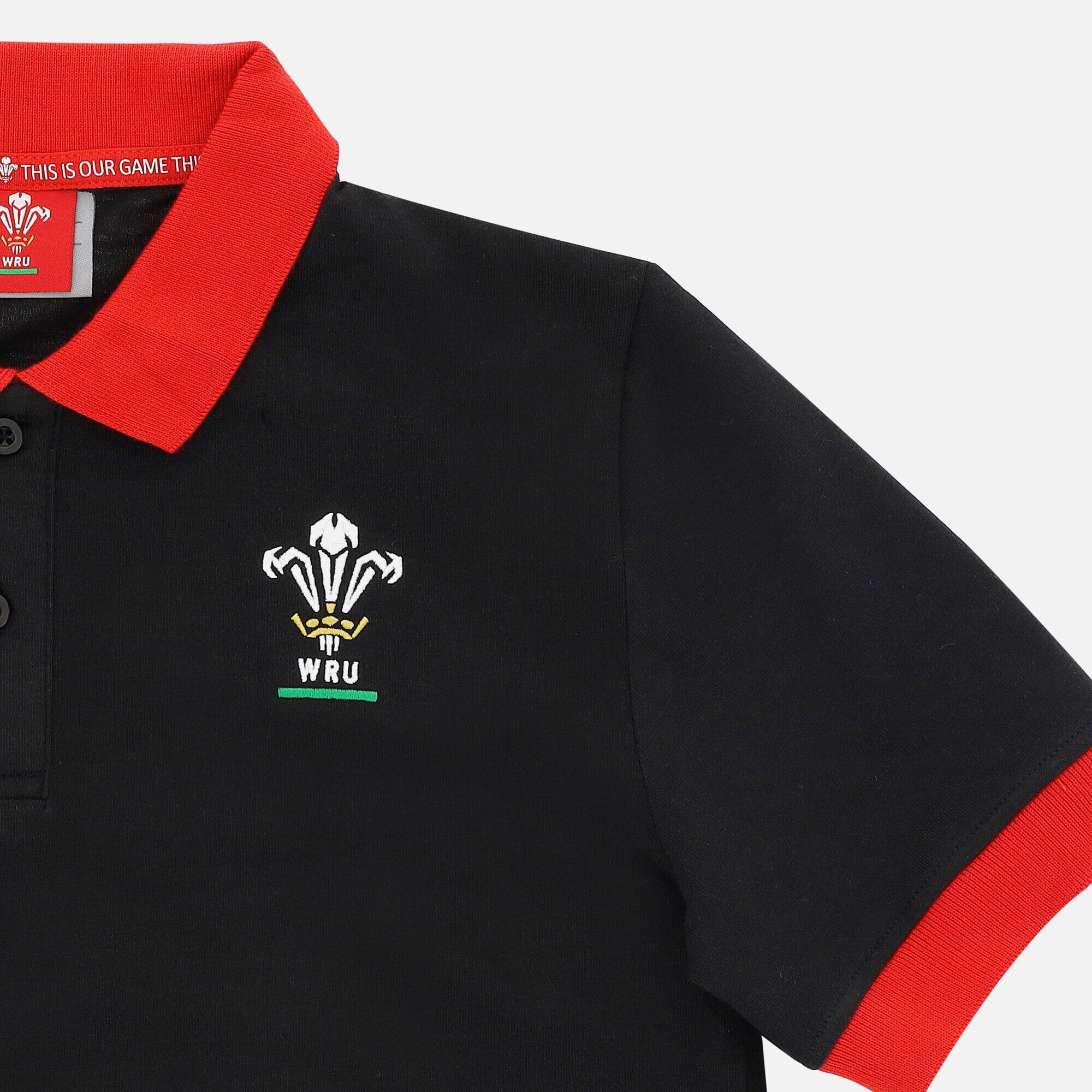 Polo infantil Gales Rugby XV Merch CA LF 3/3