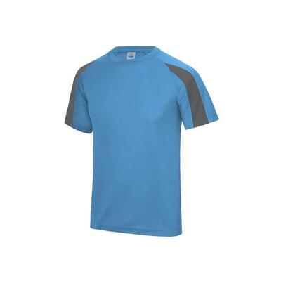 T-shirt met contrasten just cool