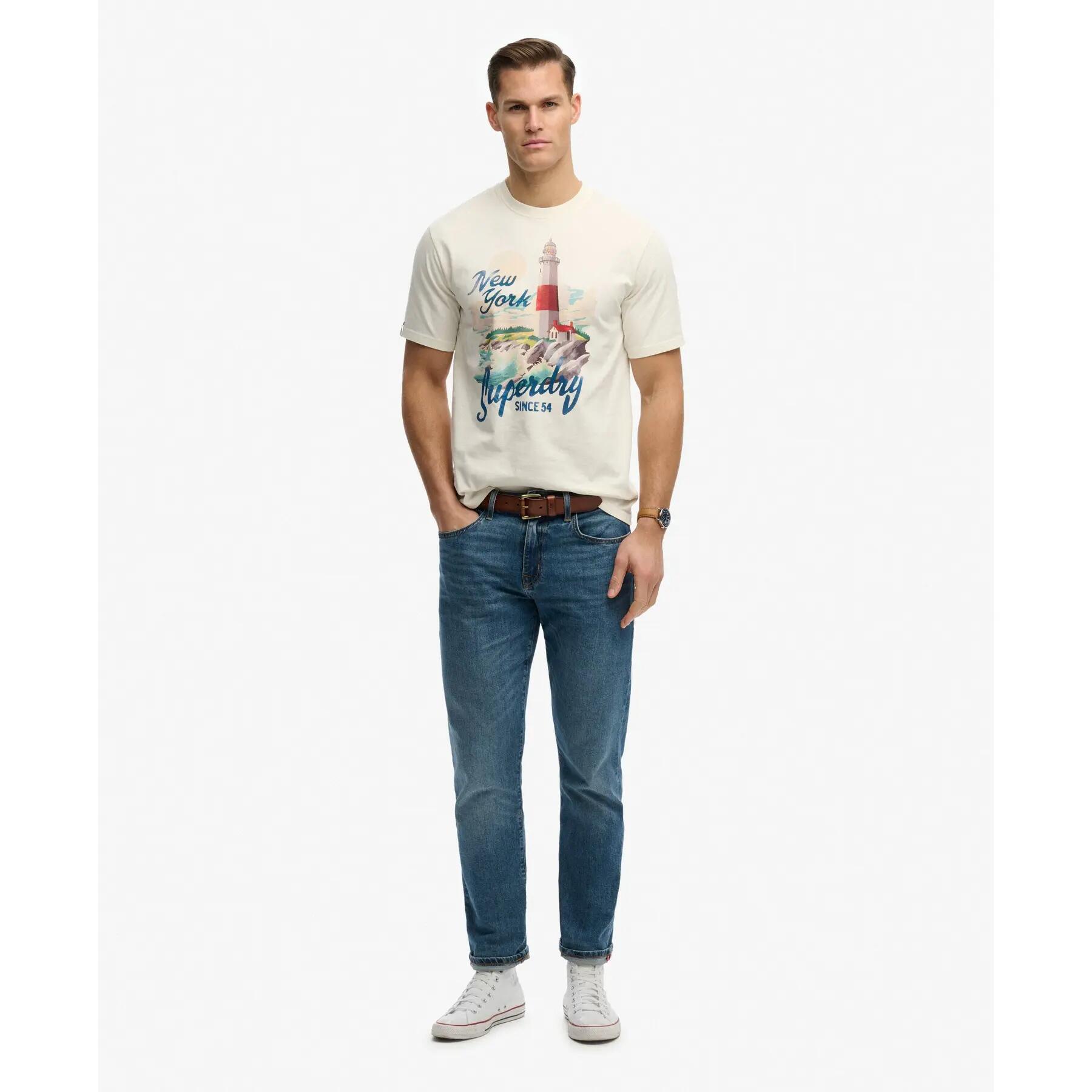 Luźna koszulka Superdry Maritime 3/7