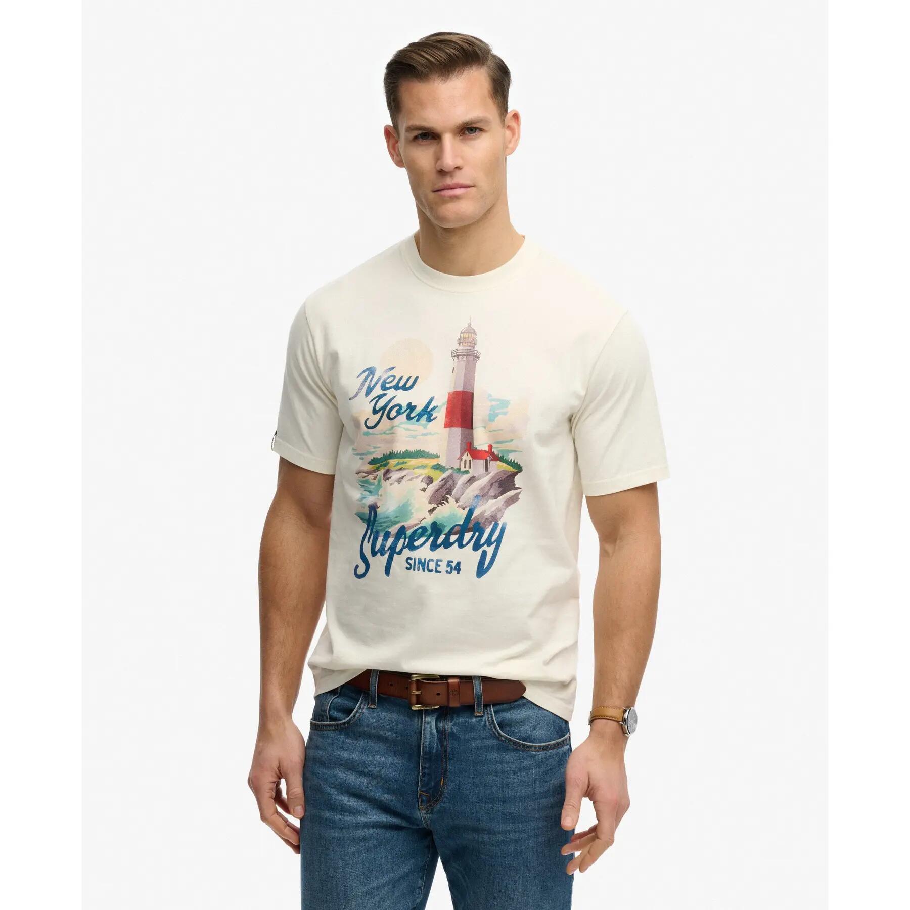 Luźna koszulka Superdry Maritime 2/7