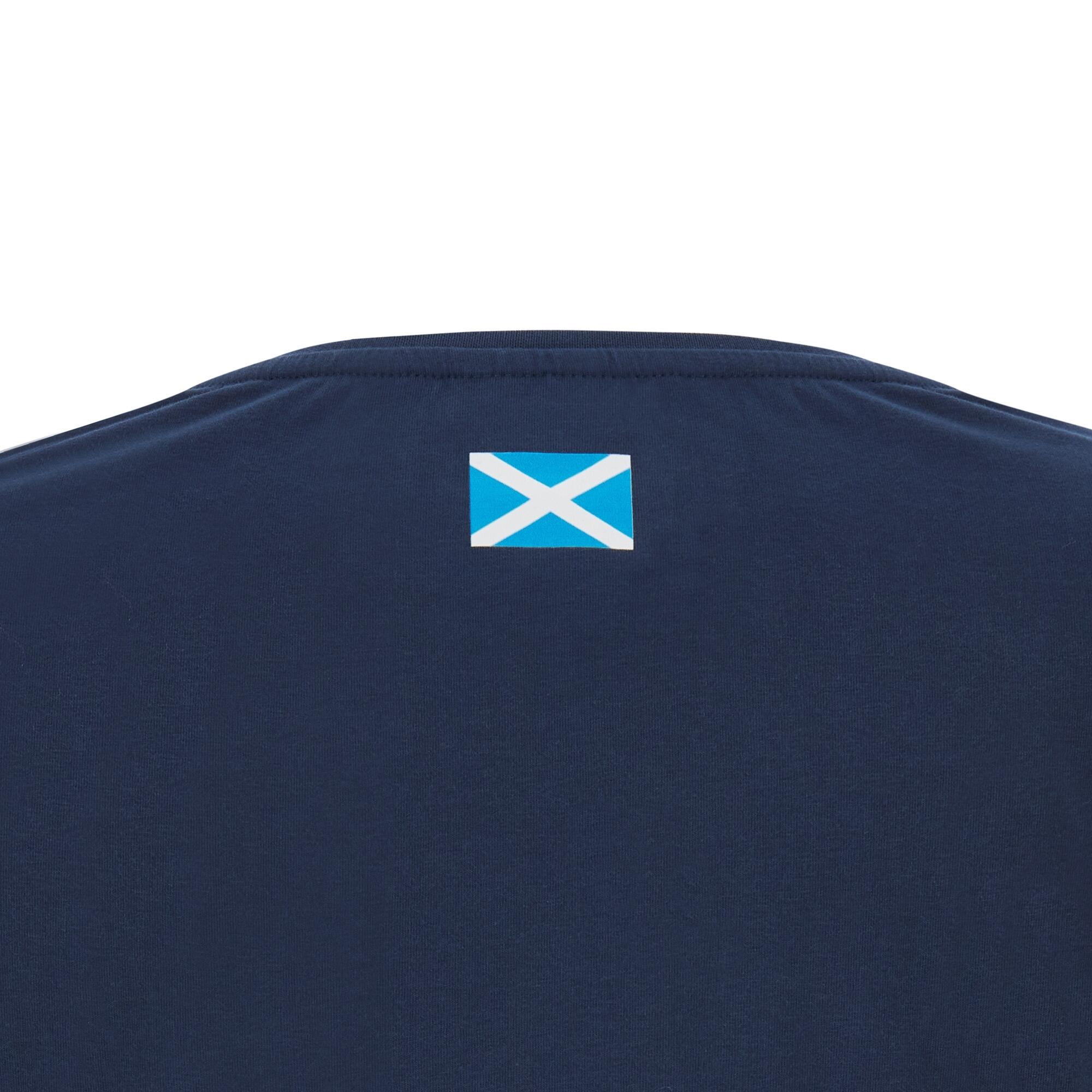 Katoenen dames-T-shirt Écosse Murrayfield Op2 2023 4/4