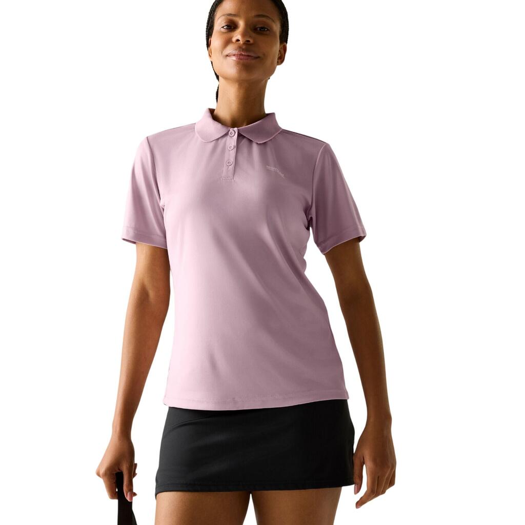Womens/Ladies Botanna Polo Shirt (Powder Lilac)
