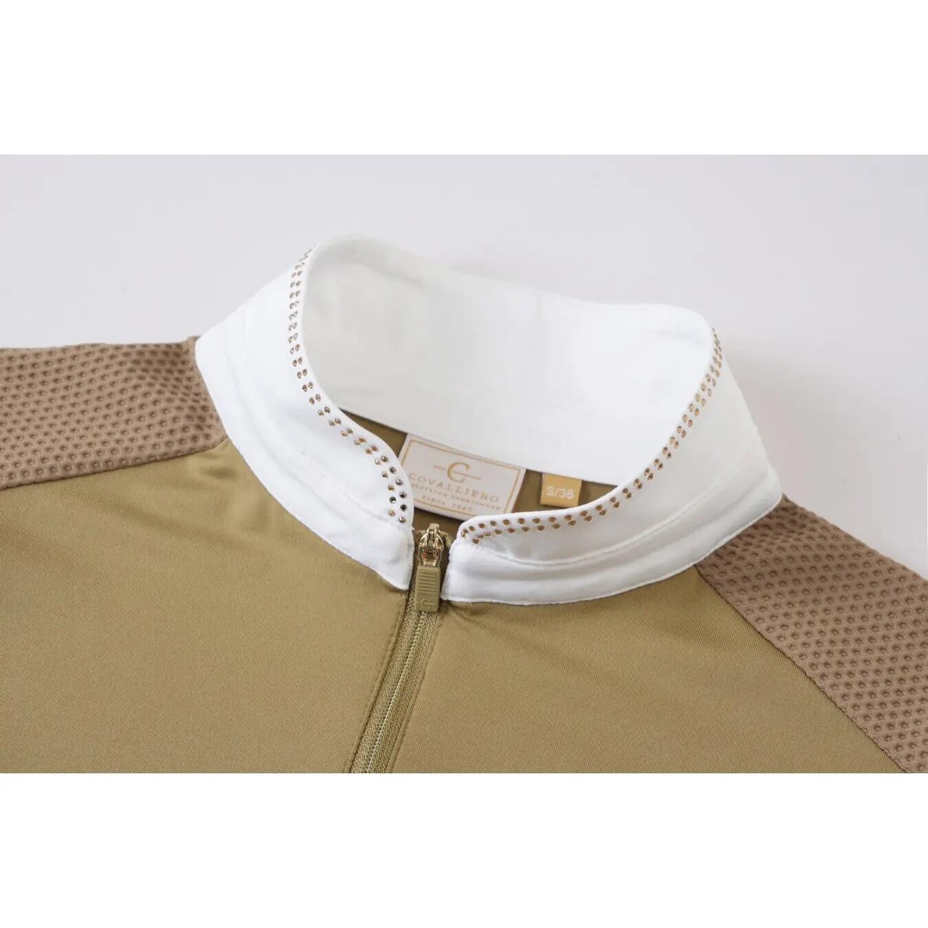 Camisa de competição equestre para mulher Covalliero 4/5