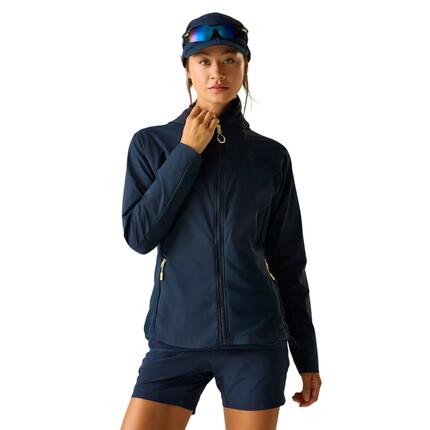 Veste Softshell À Capuche NOMADIC Femme (Bleu Marine)