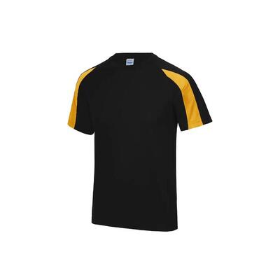T-shirt met contrasten just cool