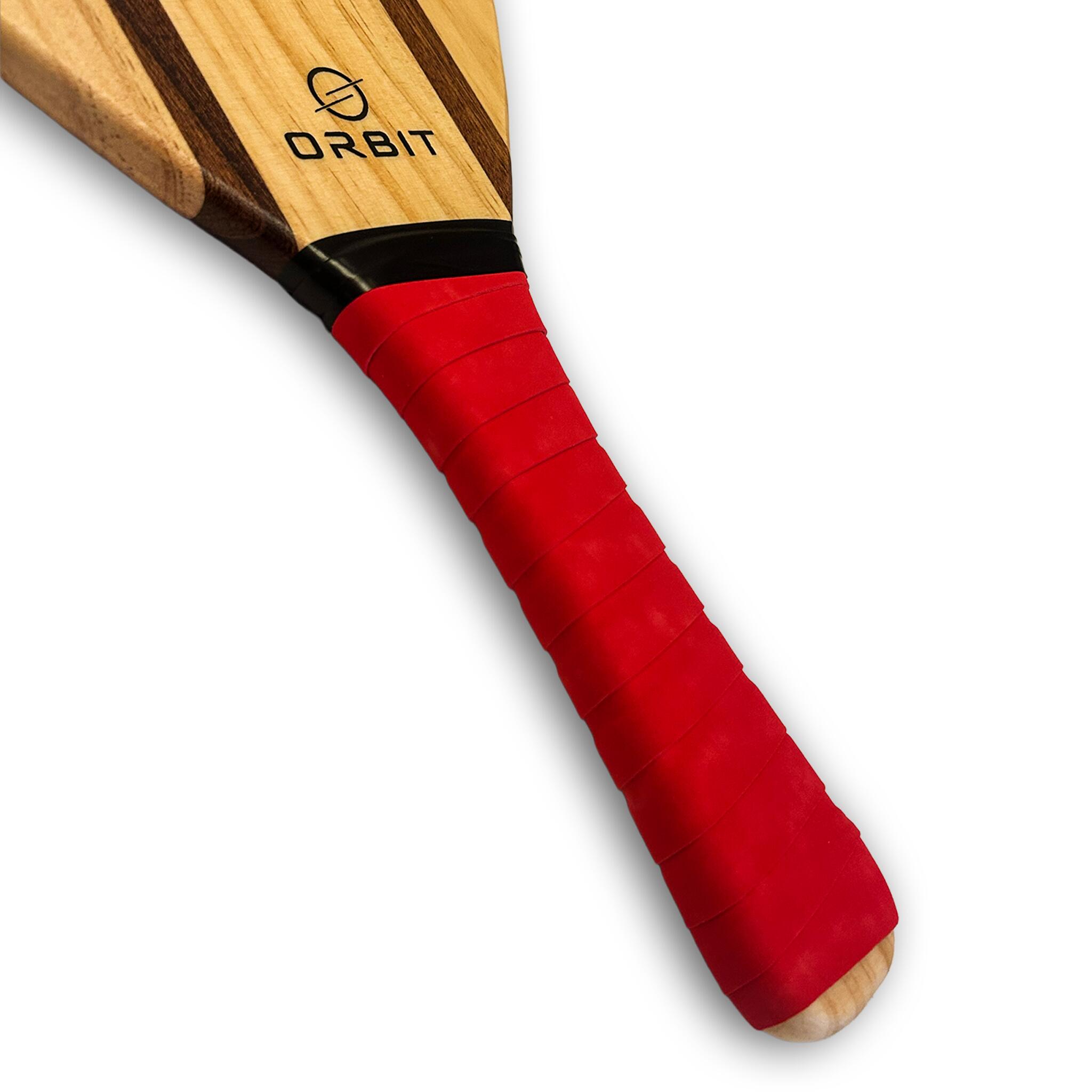 Frescobol - Set 2 raquettes en bois, 2 balles et housse 6/7