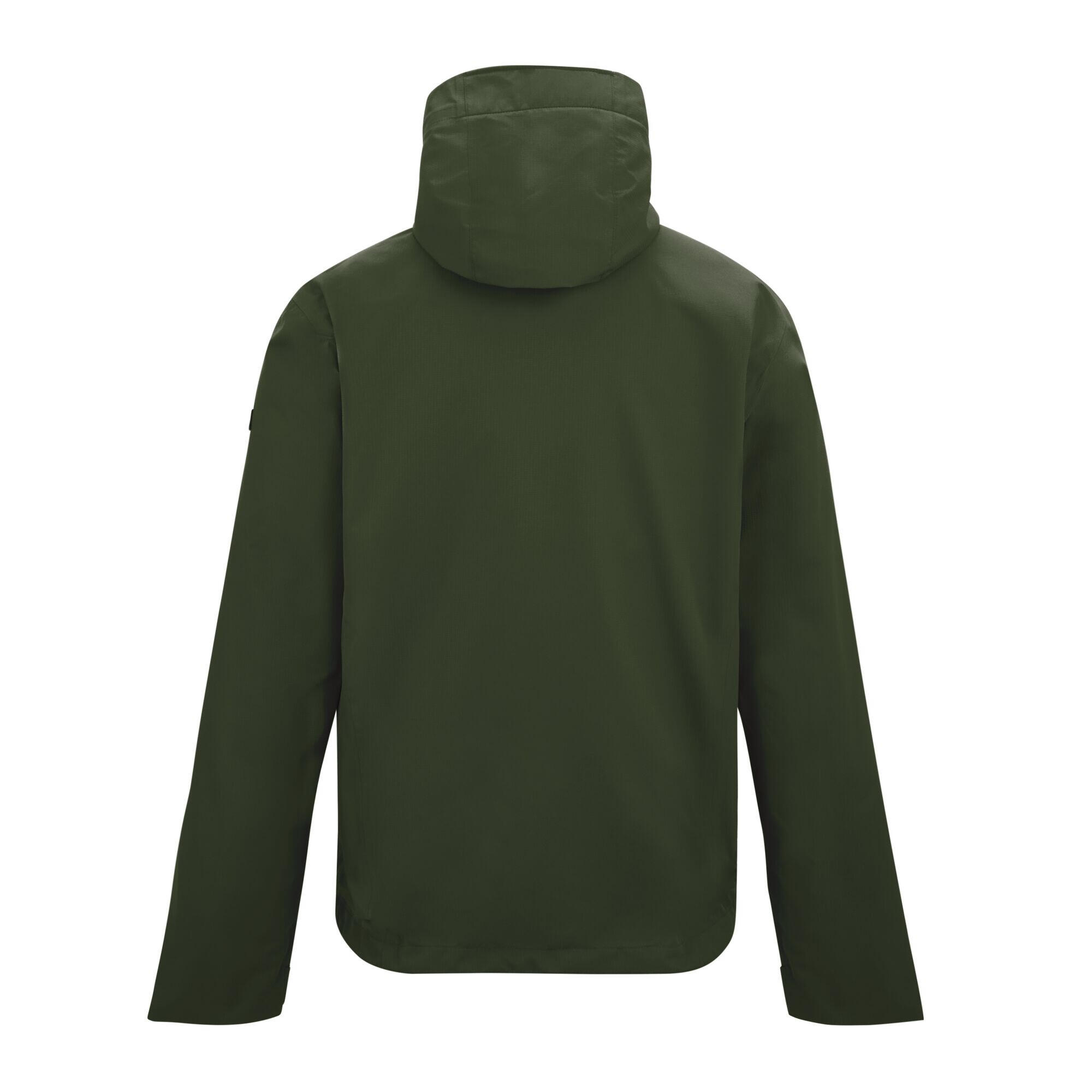 Veste Imperméable OAKHOWE Homme (Kaki Foncé) 2/5
