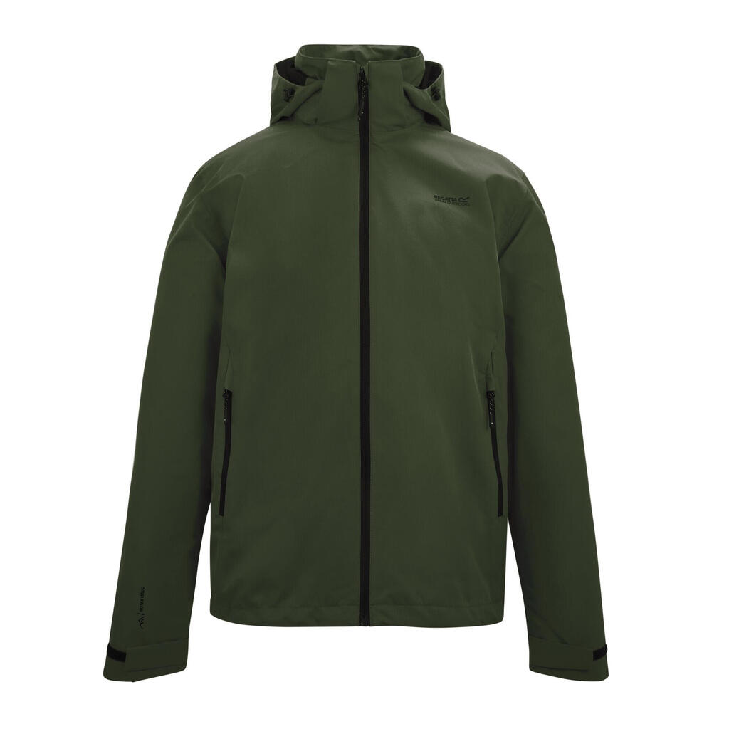 Mens Oakhowe Waterproof Jacket (Dark Khaki)