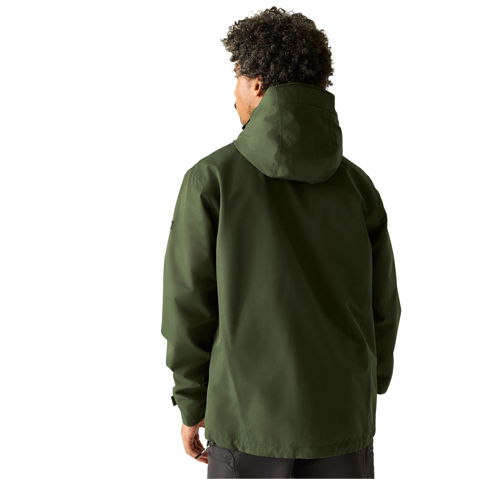 Veste Imperméable OAKHOWE Homme (Kaki Foncé) 4/5