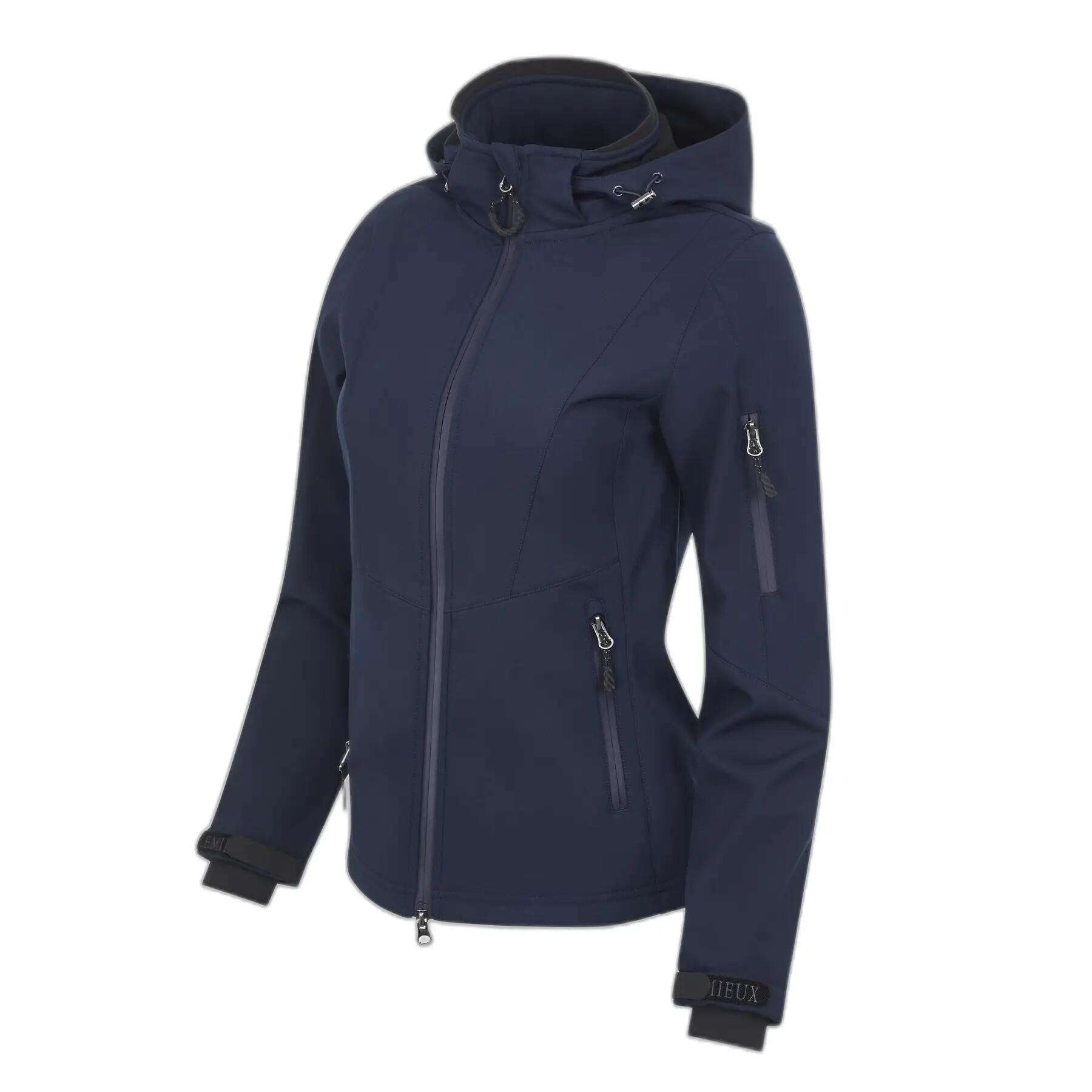 Reitjacke Full Zip Damen LeMieux Celine Softshell 3/7